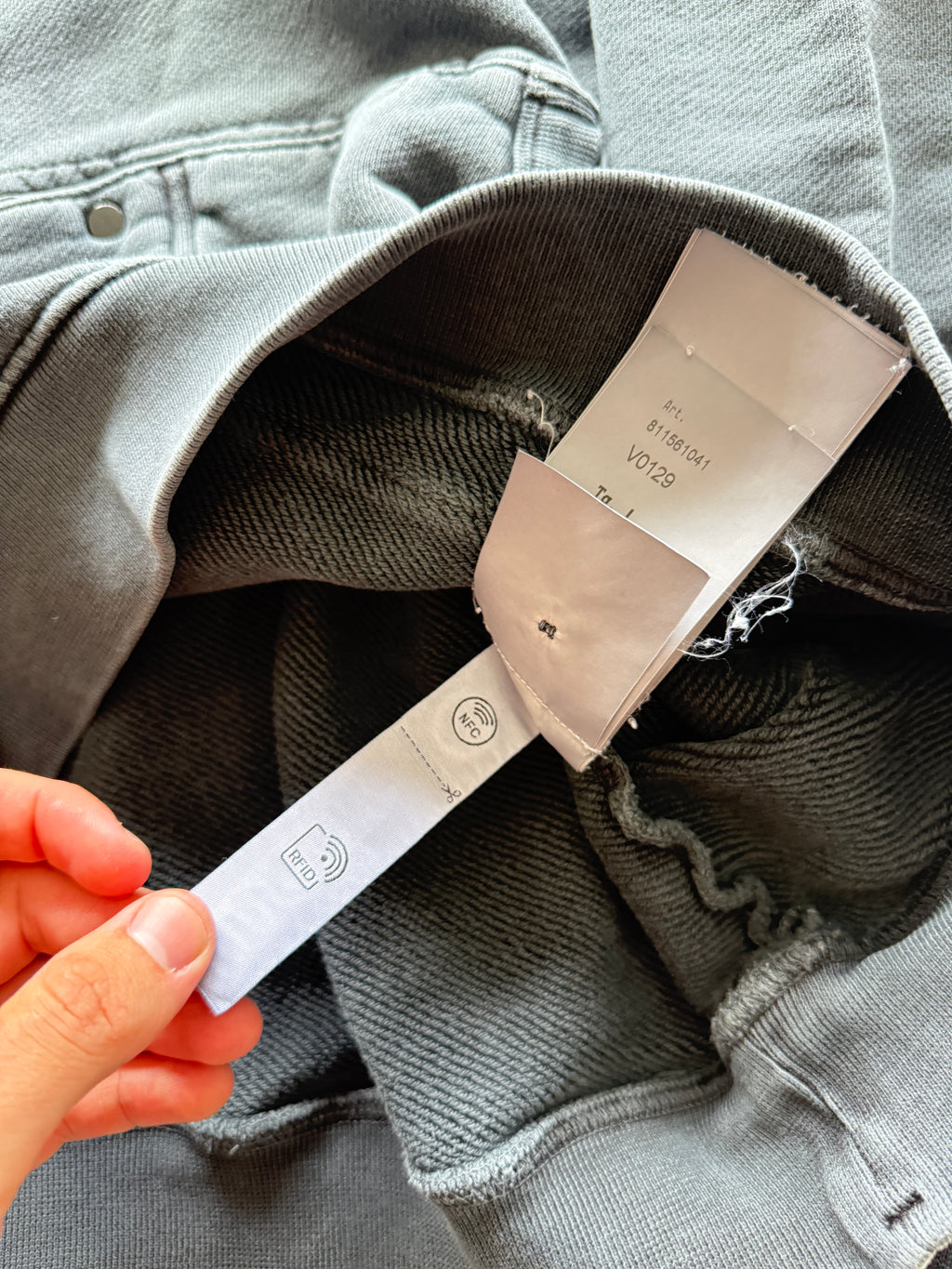 Stone Island Hoodie Dark Grey