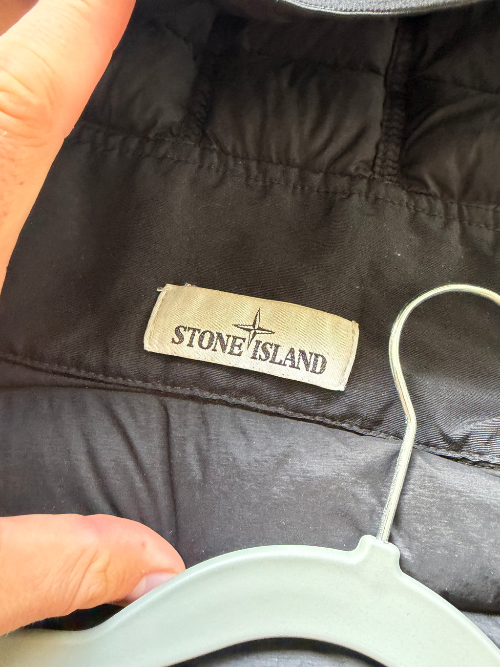Stone Island Loom Woven Nylon Down Jacket