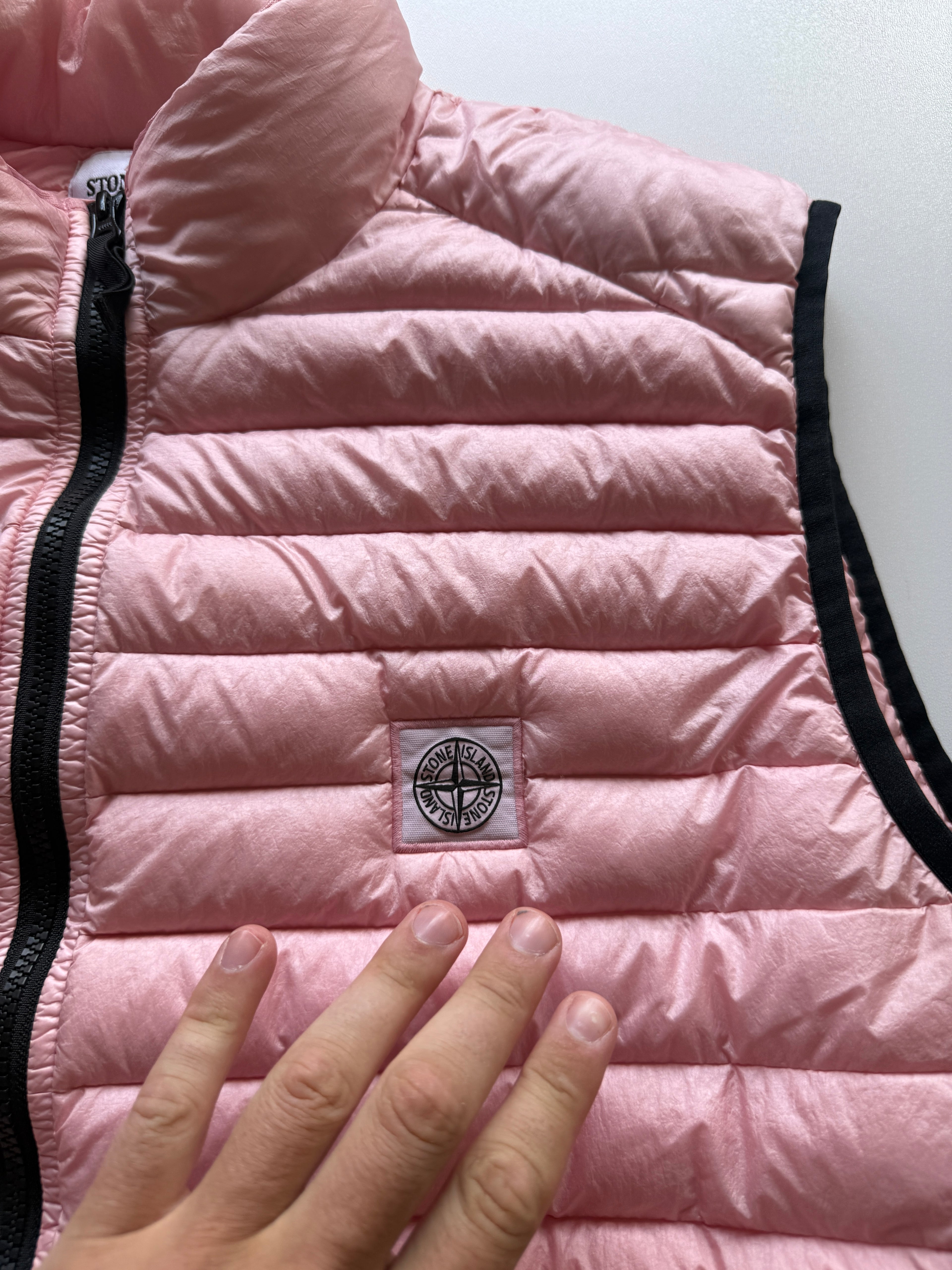 Stone Island Loom Woven Nylon Down Jacket