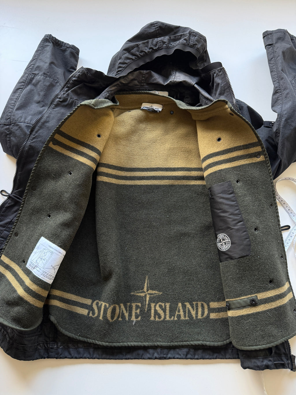 Stone Island Reflective Weave Ristop Jacket