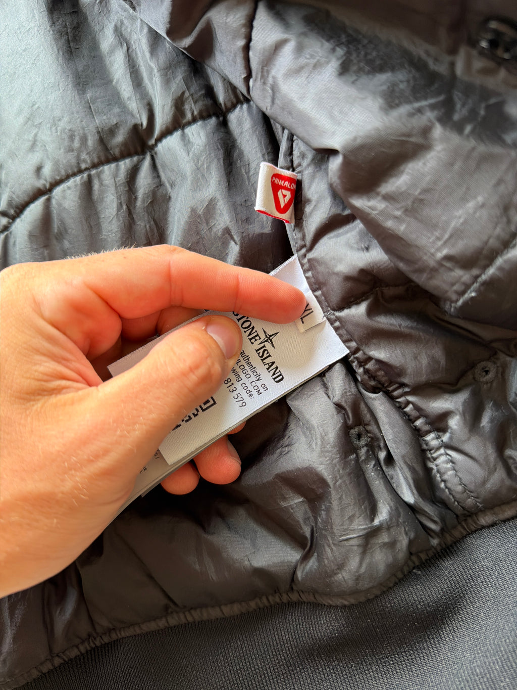 Stone Island Garment Dyed Primaloft Jacket