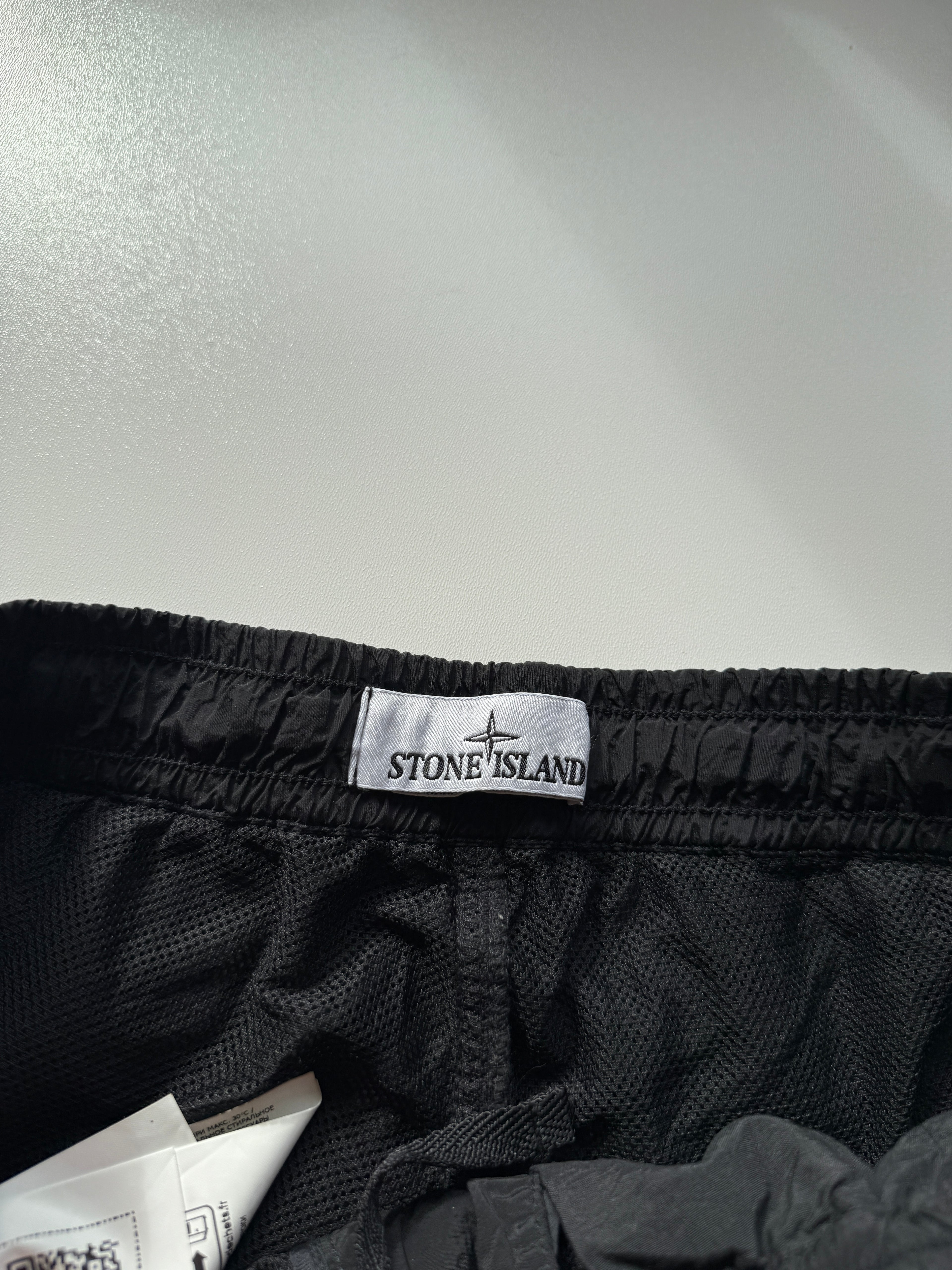 Stone Island Nylon Pants Black