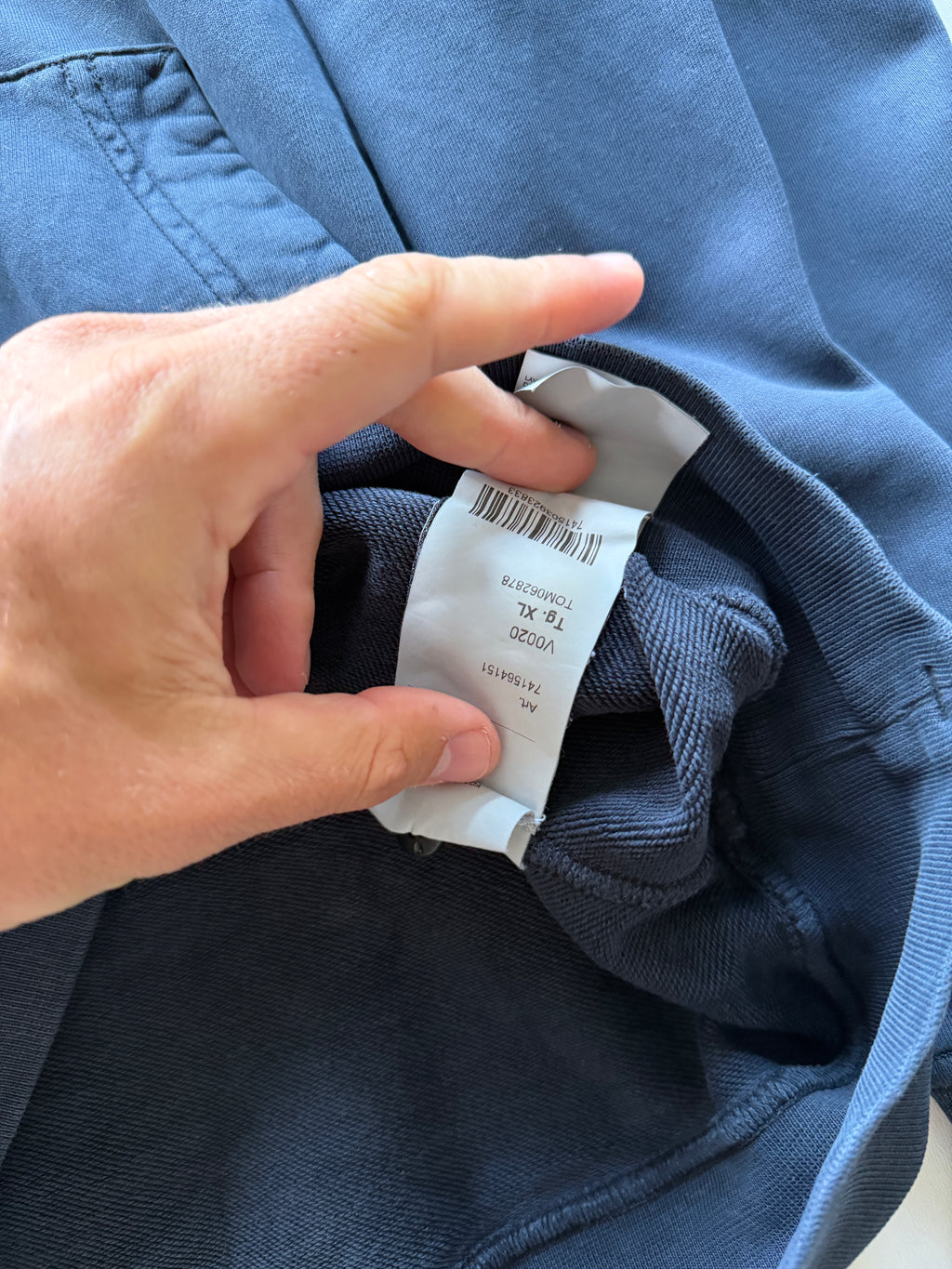 Stone Island Blue Hoodie