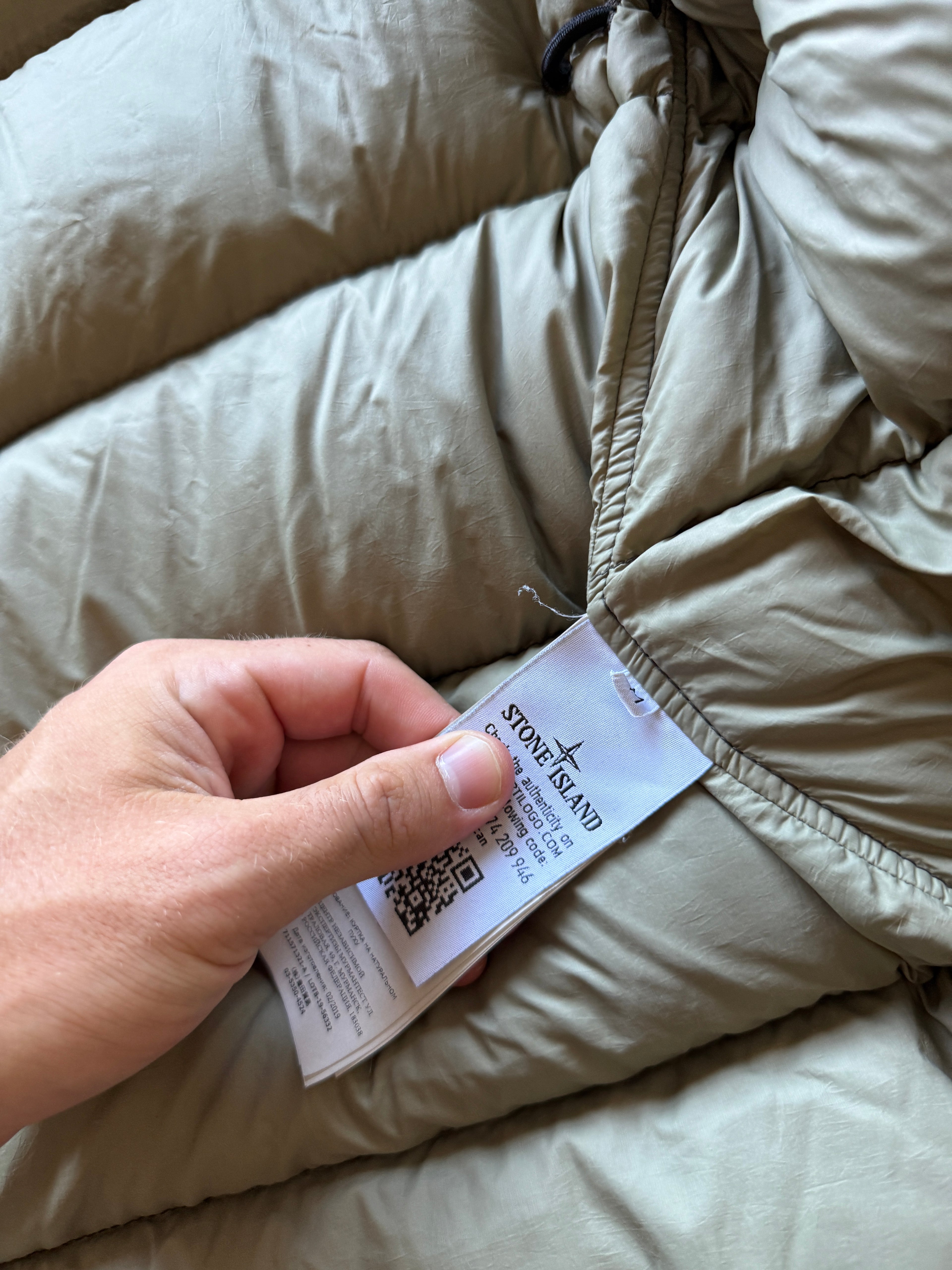 Stone Island Resinata Down Jacket