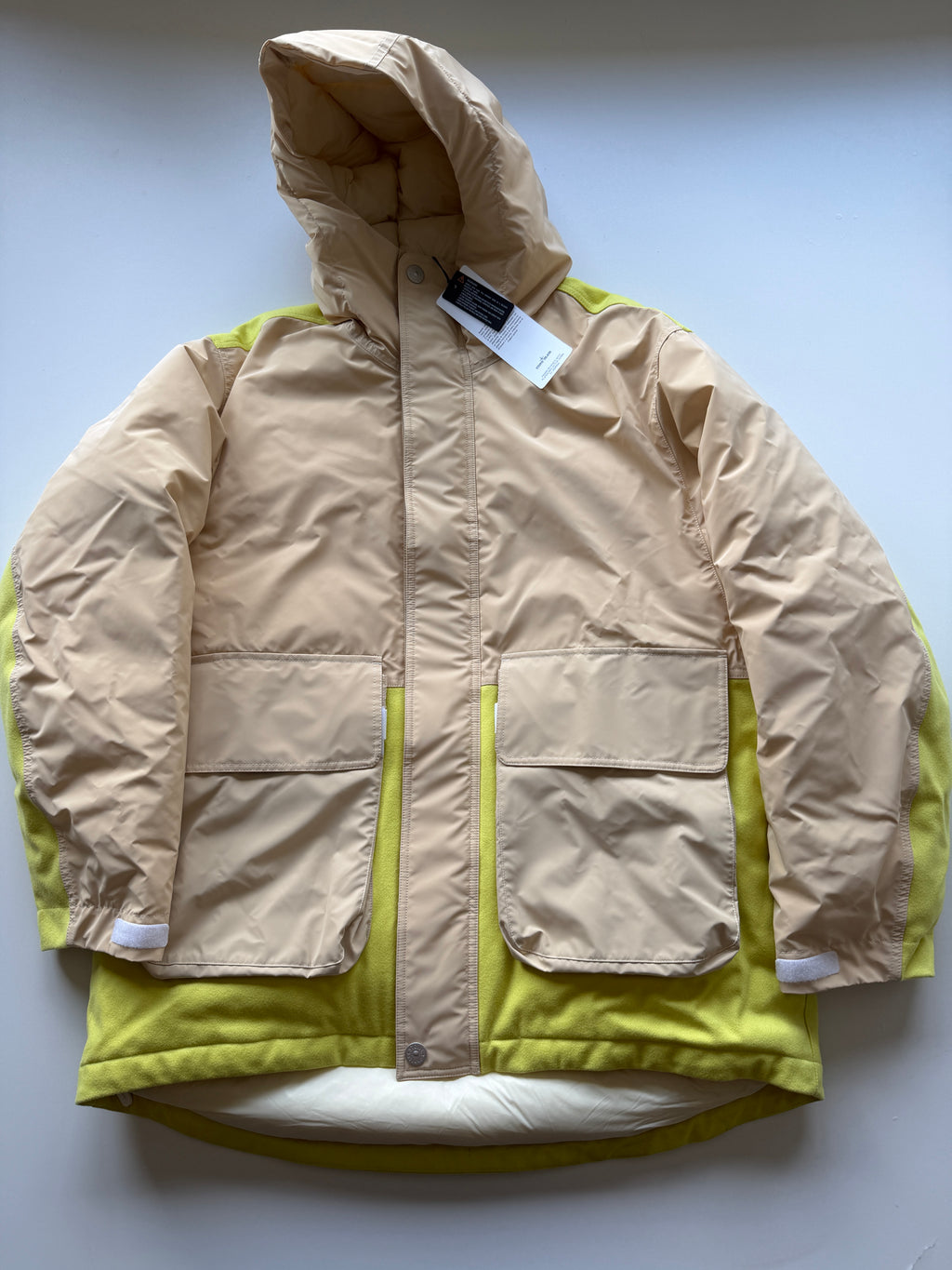 Stone Island Panno Resinato Reflective Down Marina Jacket