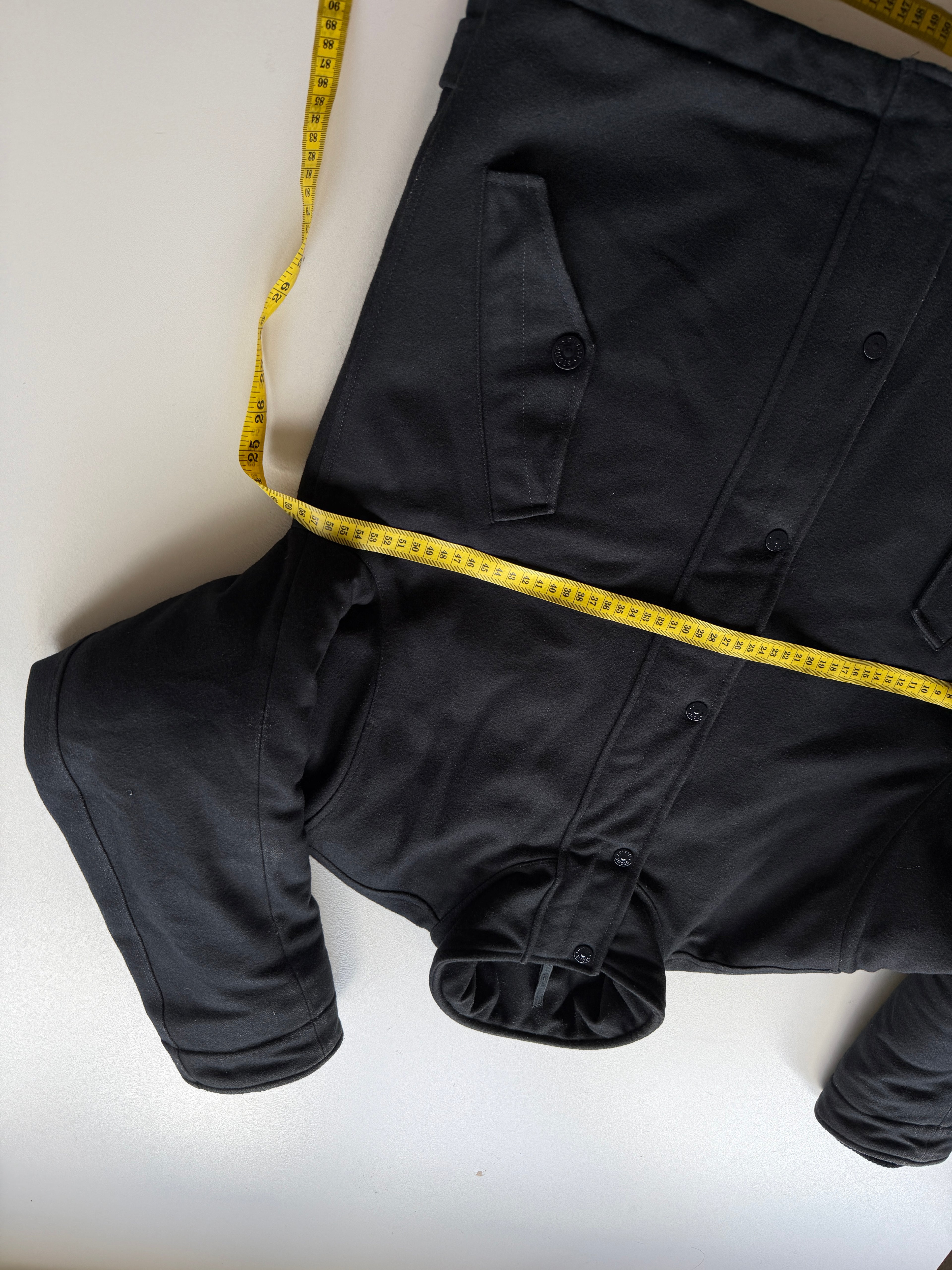 Stone Island Wool Nylon Ghost Flannel Jacket