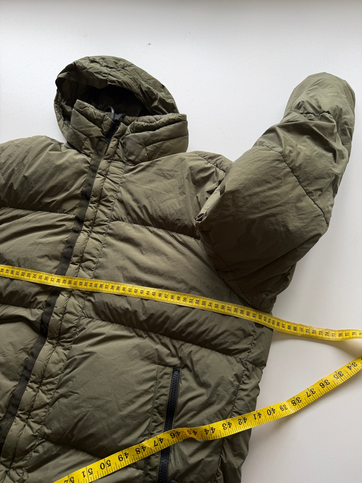 Stone Island Garment Dyed Down Jacket