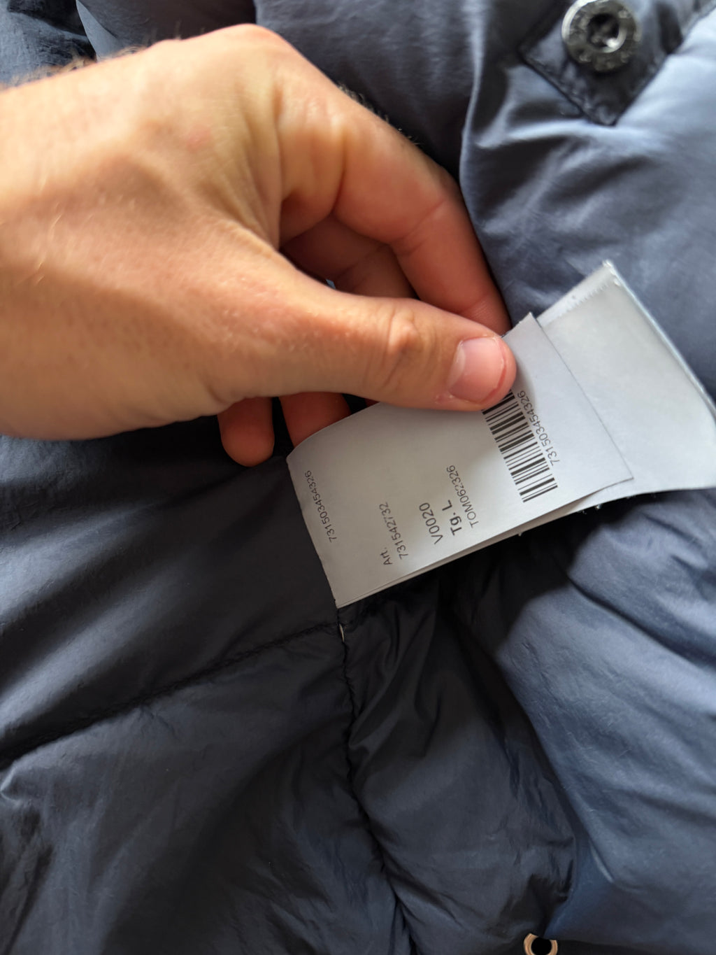 Stone Island Naslan Light Watro Down Jacket