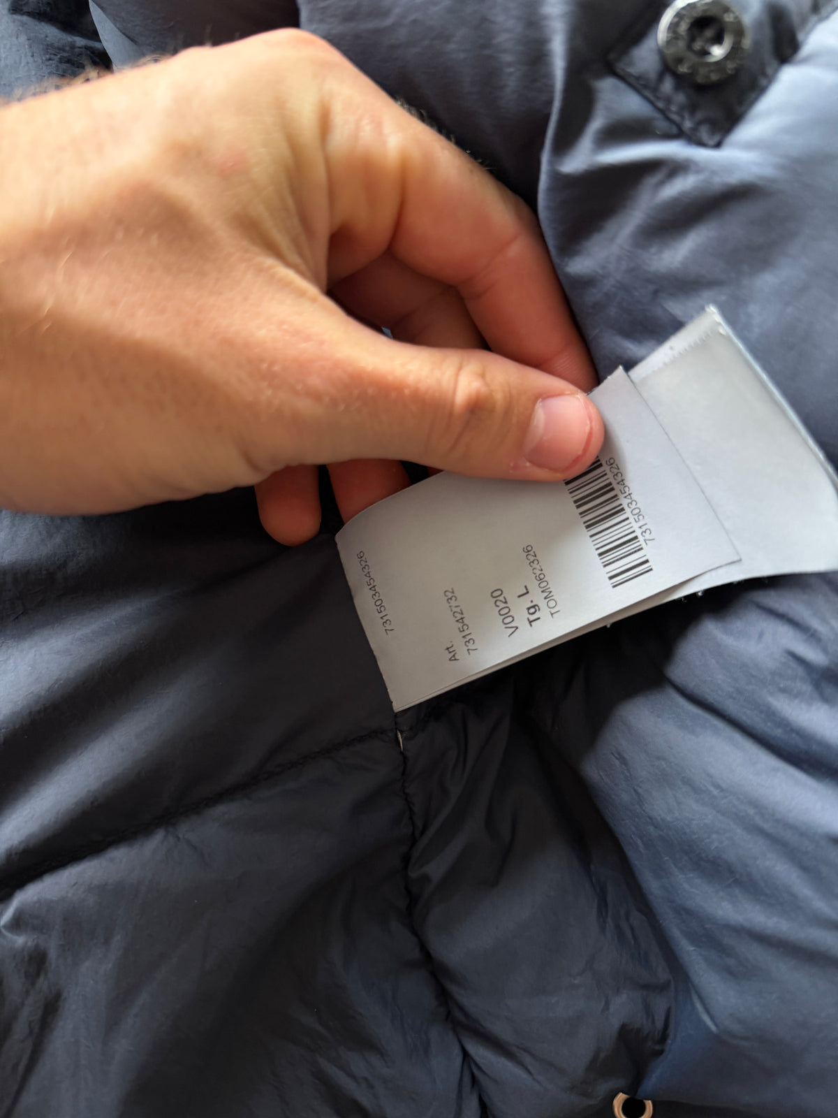 Stone Island Naslan Light Watro Down Jacket