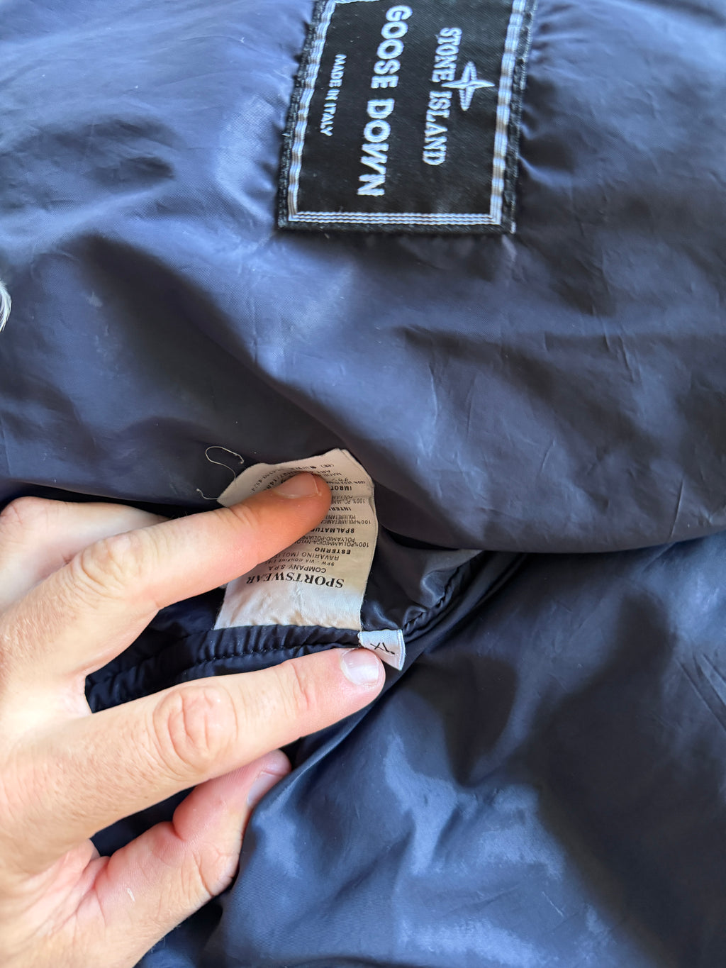 Stone Island Goose Down Jacket