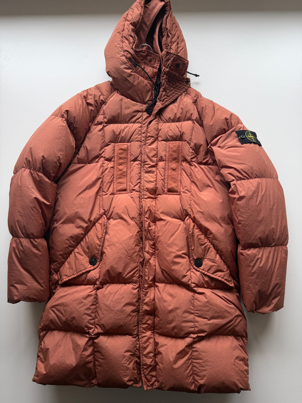 Stone Island Garment Dyed Down Parka Jacket