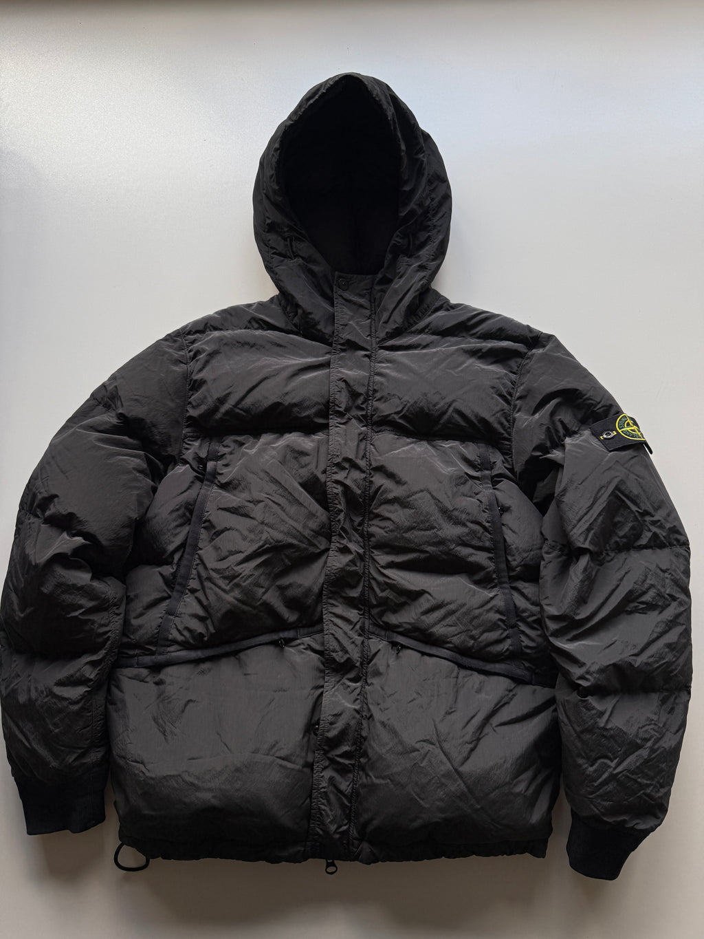 Stone Island Nylon Metal Down Jacket Black
