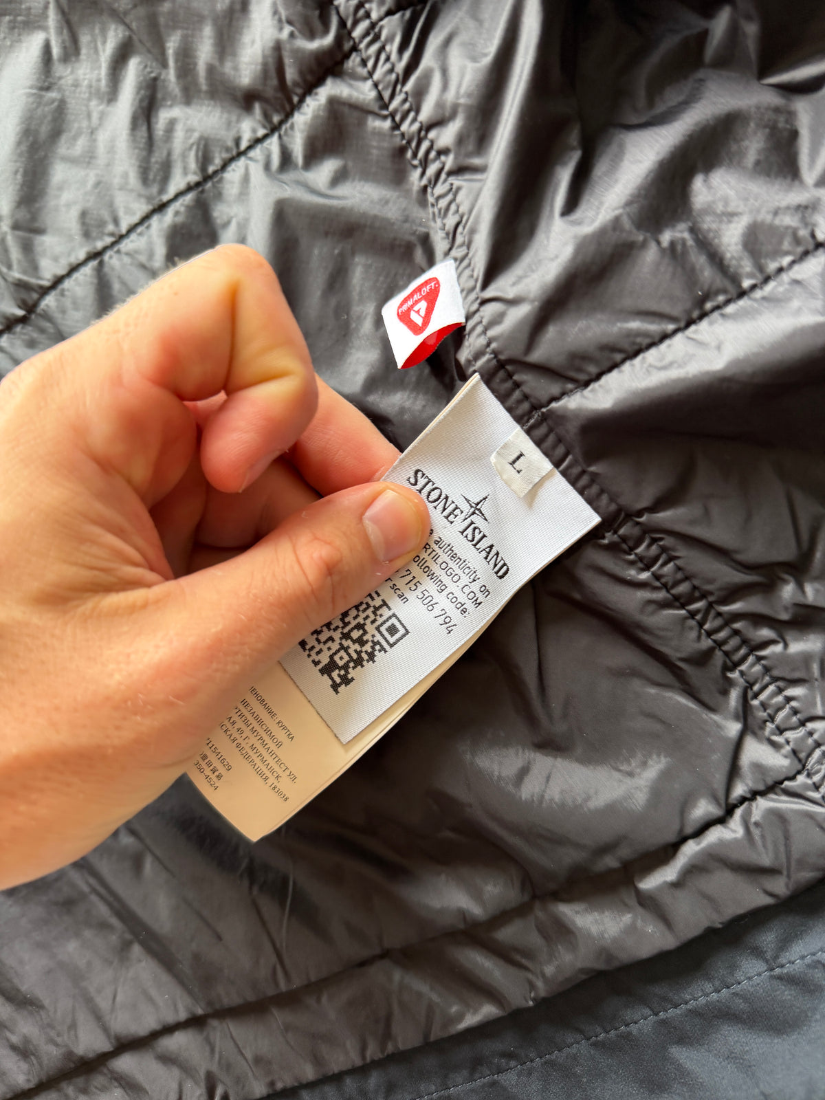 Stone Island Gore Tex Paclite Primaloft Jacket