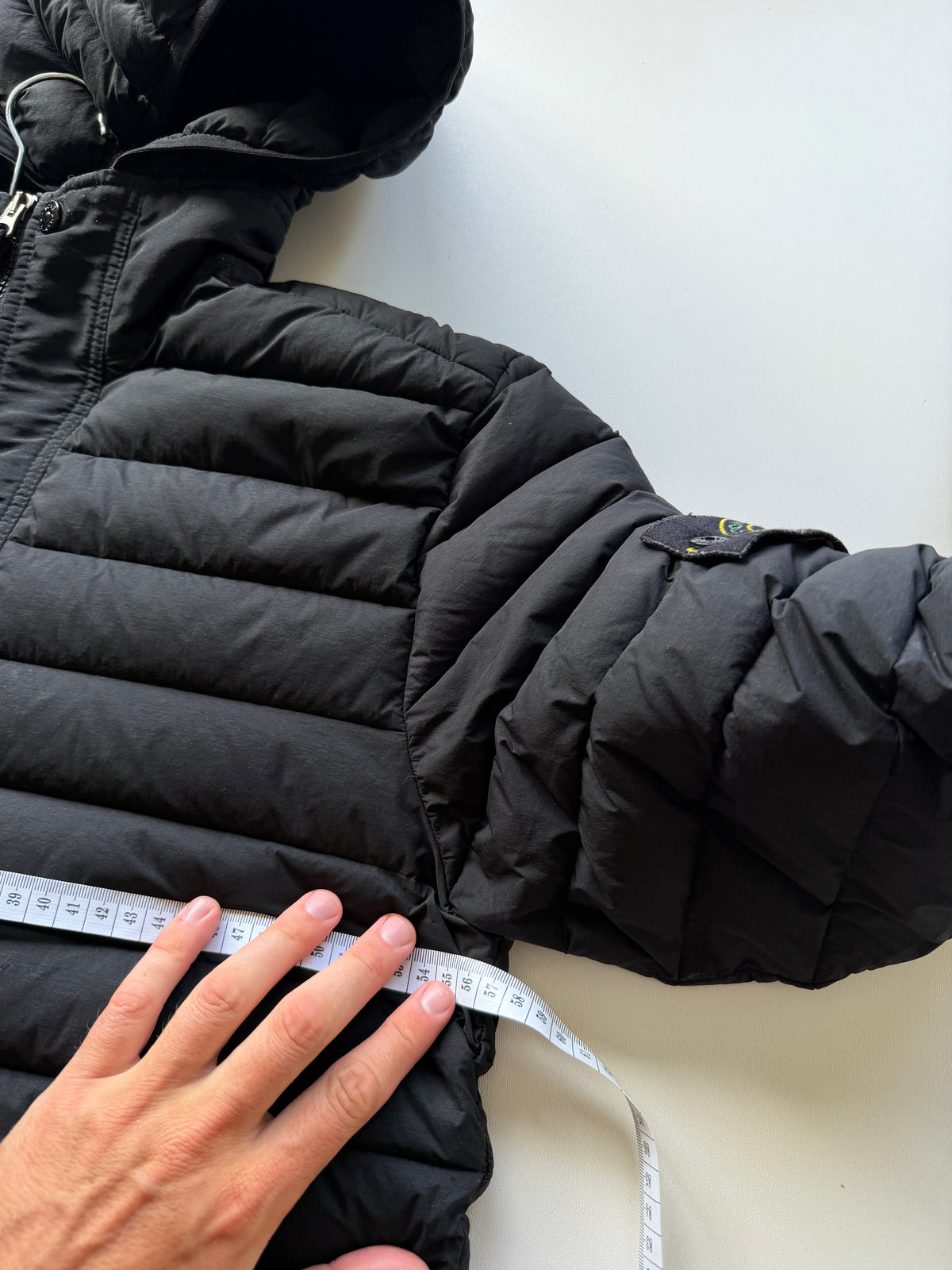 Stone Island Loom Woven Nylon Down Jacket