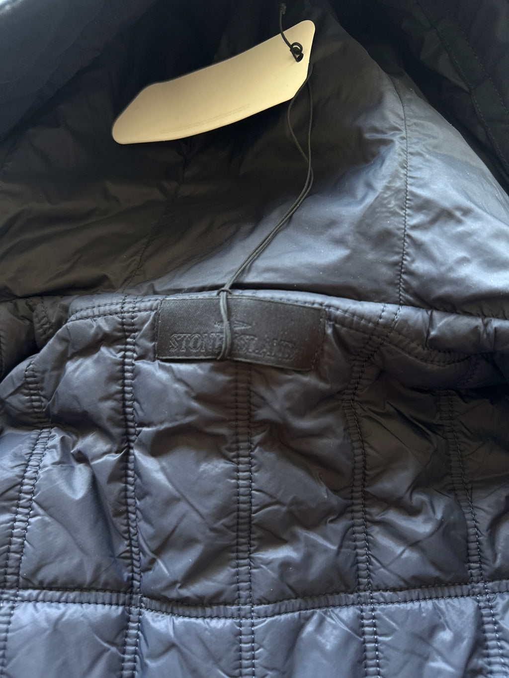 Stone Island Wool Nylon Flannel Ghost Piece Jacket