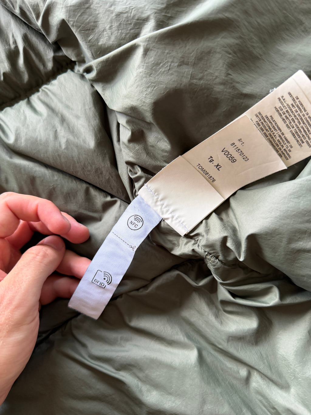 Stone Island Garment Dyed Jacket Green
