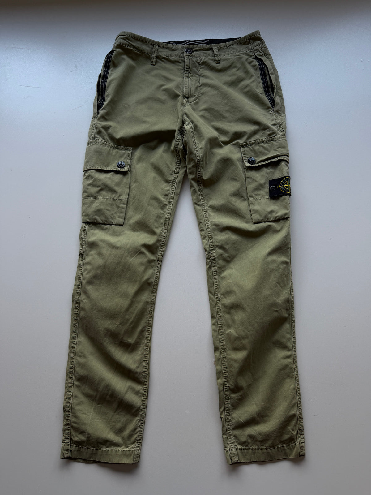 Stone Island Cargo Pants Green
