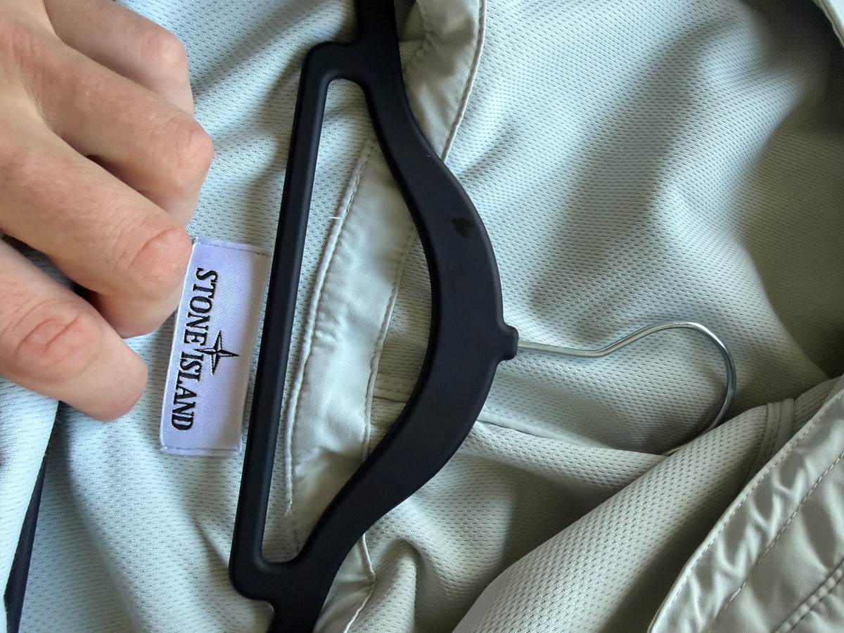 Stone Island Soft Shell Jacket Sky Blue