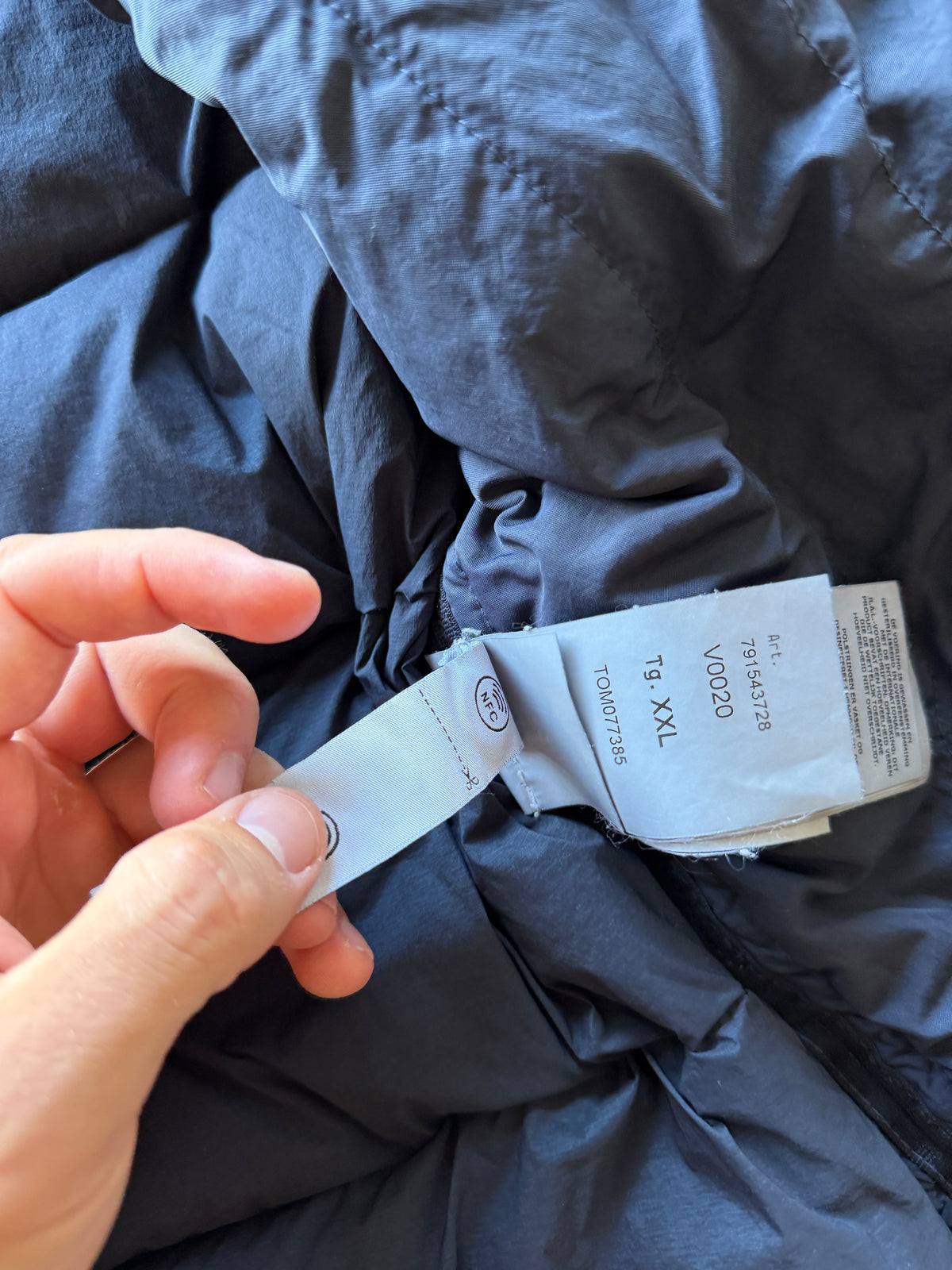 Stone Island Seamless Tunnel Nylon Down Jacket