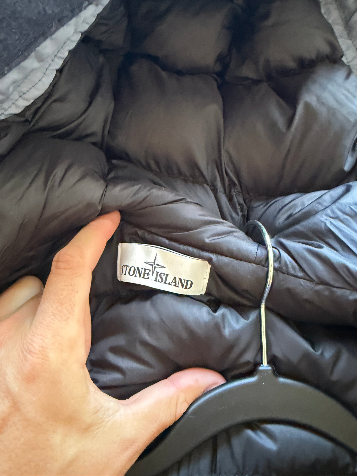 Stone Island David-Tc Down Jacket Grey
