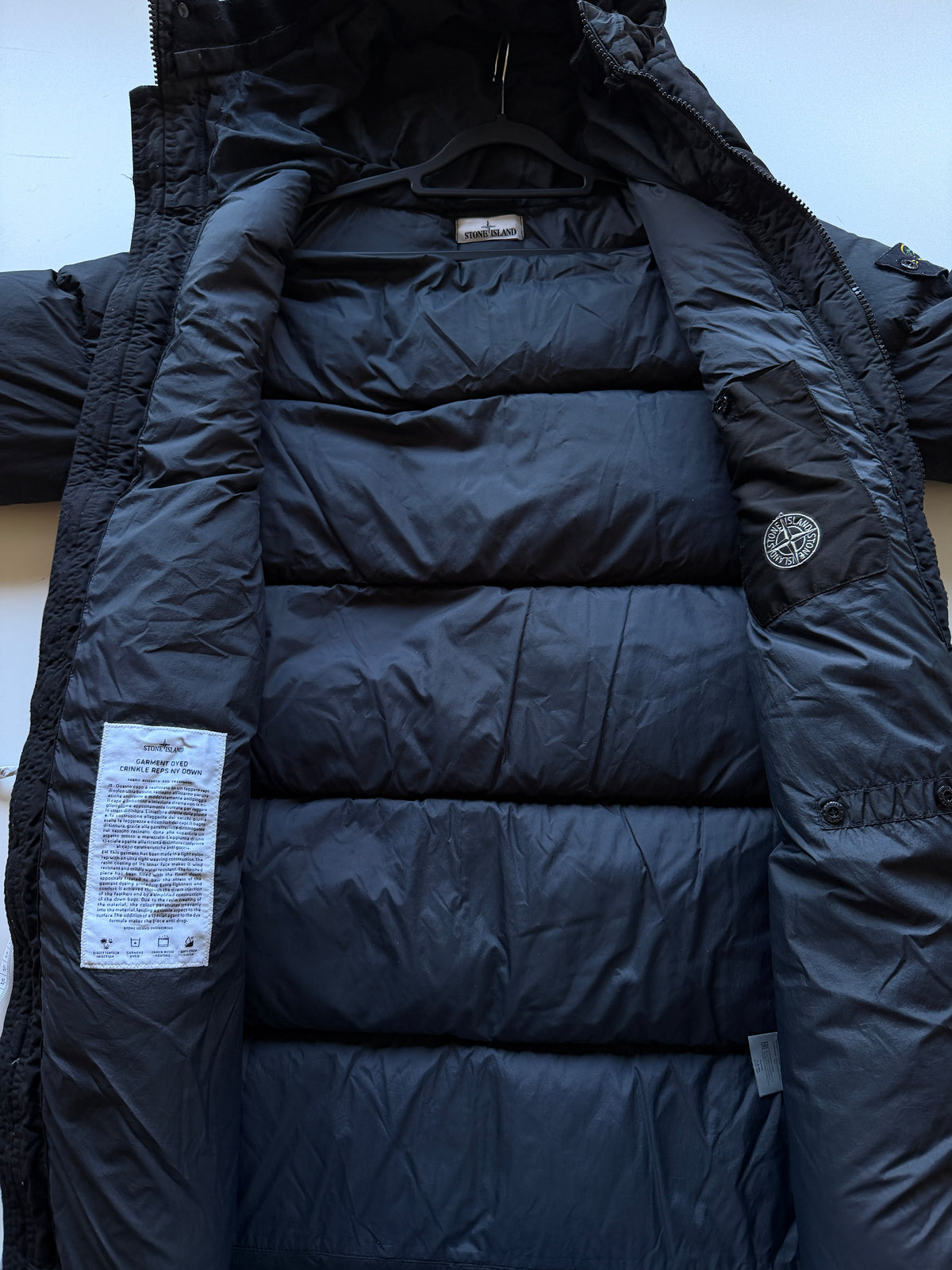 Stone Island Garment Dyed Down Jacket