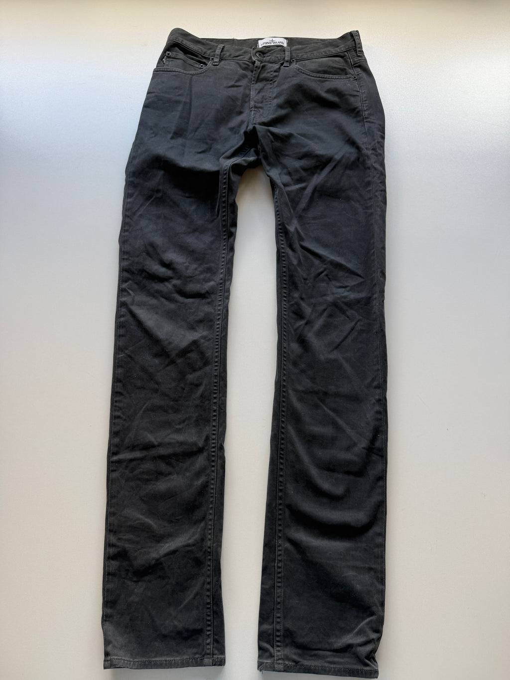 Stone Island Denim Pants Grey