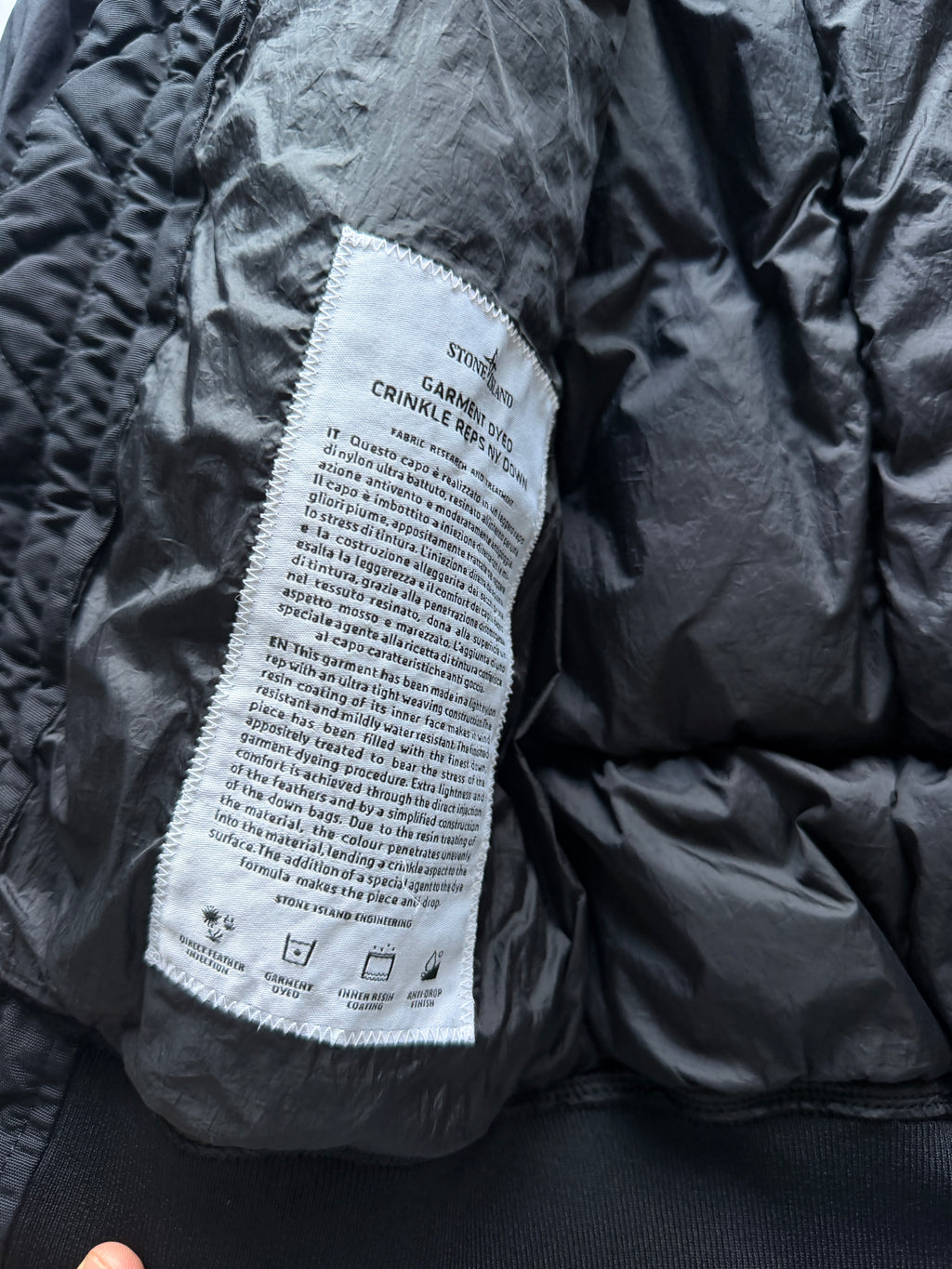 Stone Island Garment Dyed Jacket