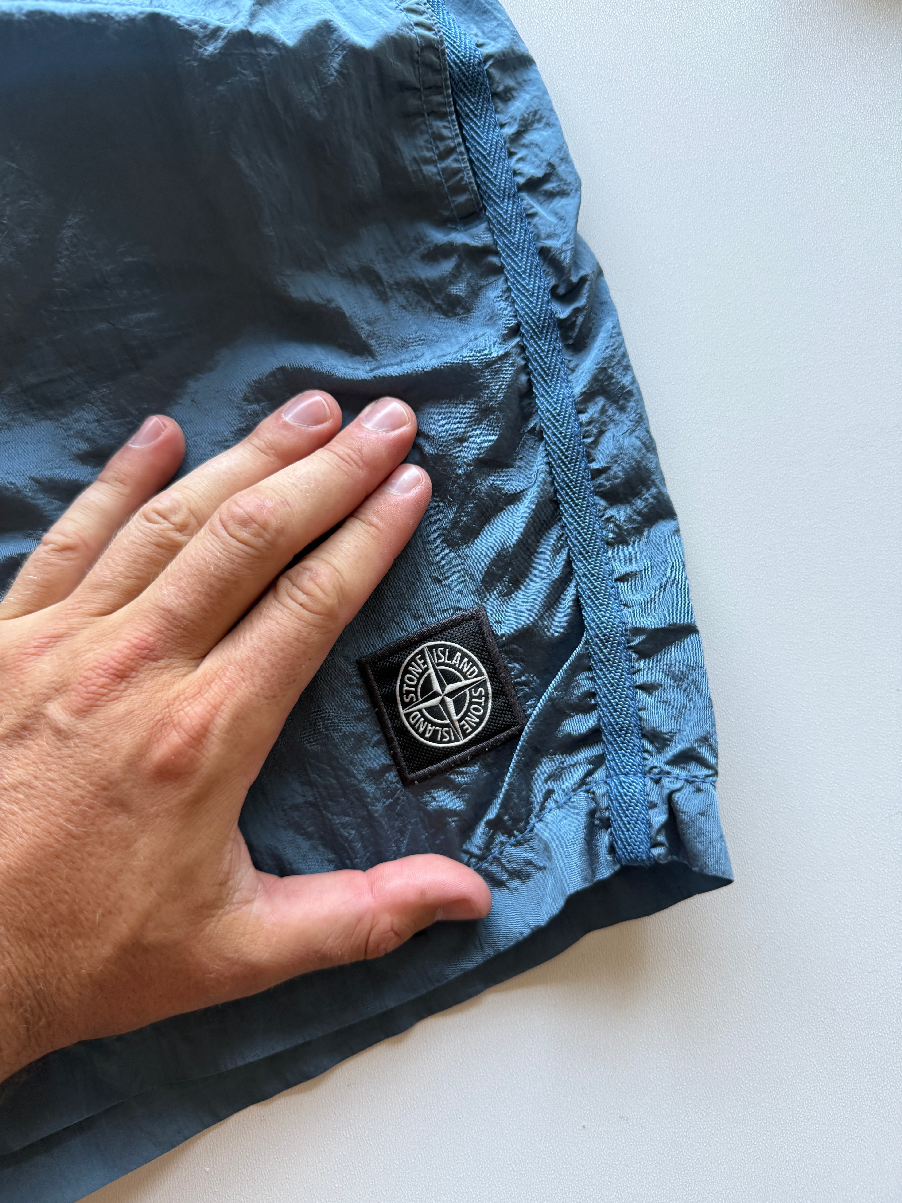 Stone Island Nylon Swimshorts Blue