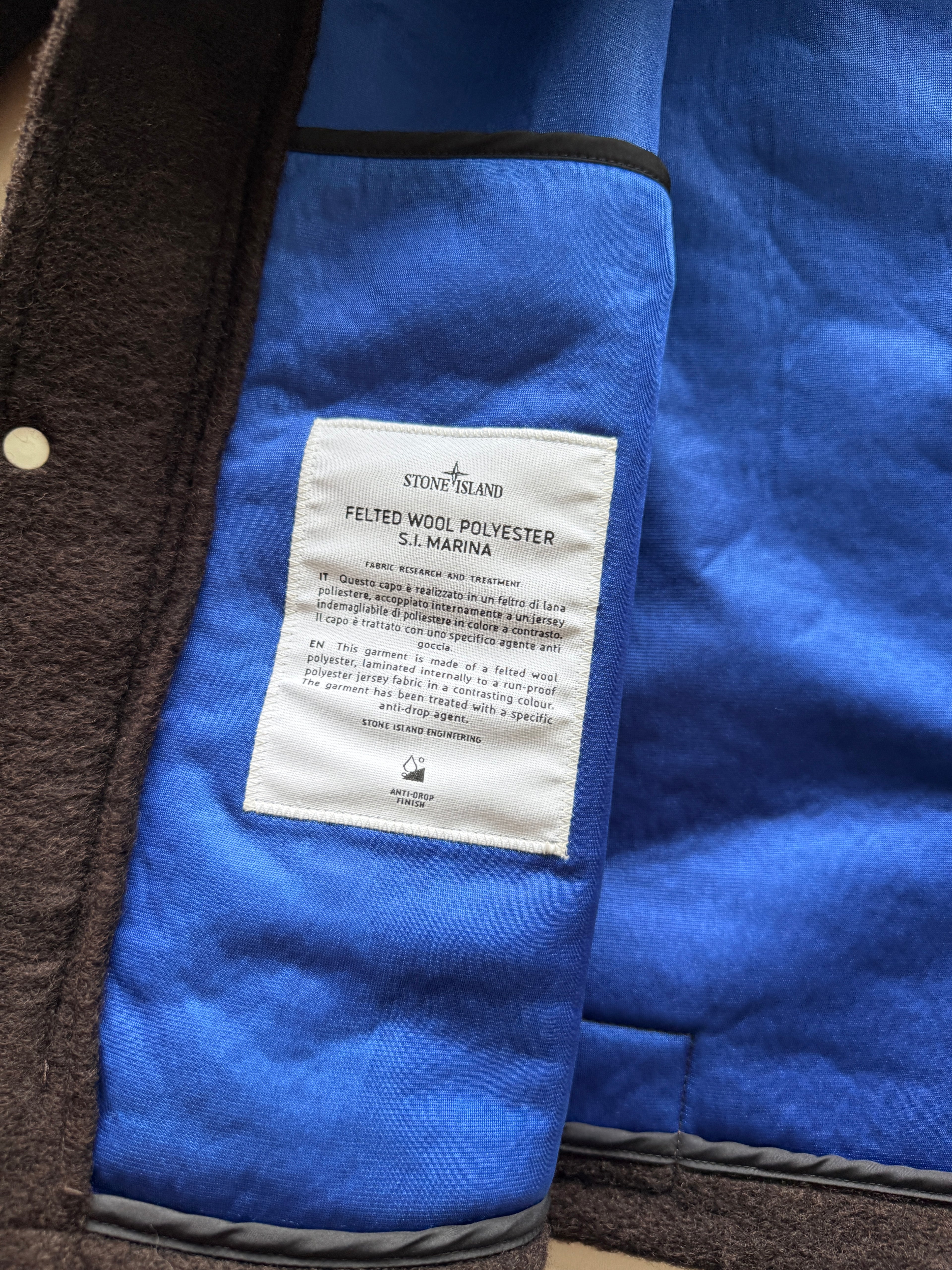 Stone Island Marina Wool Jacket