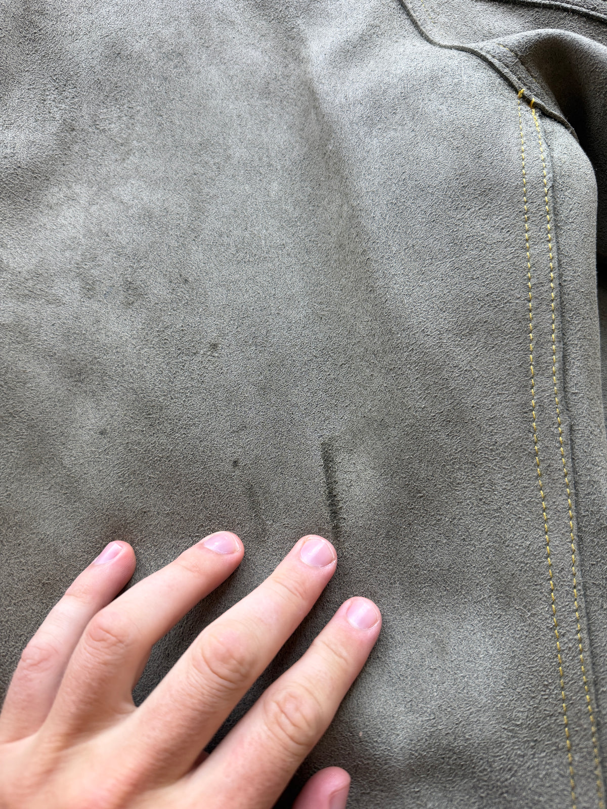 Stone Island Man Made Suede Jacket