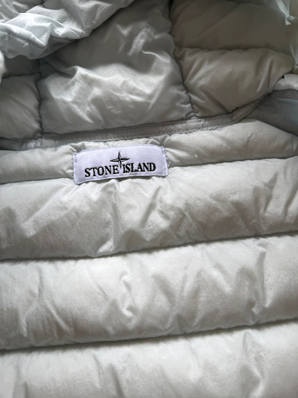 Stone Island Loom Woven Nylon Down Jacket