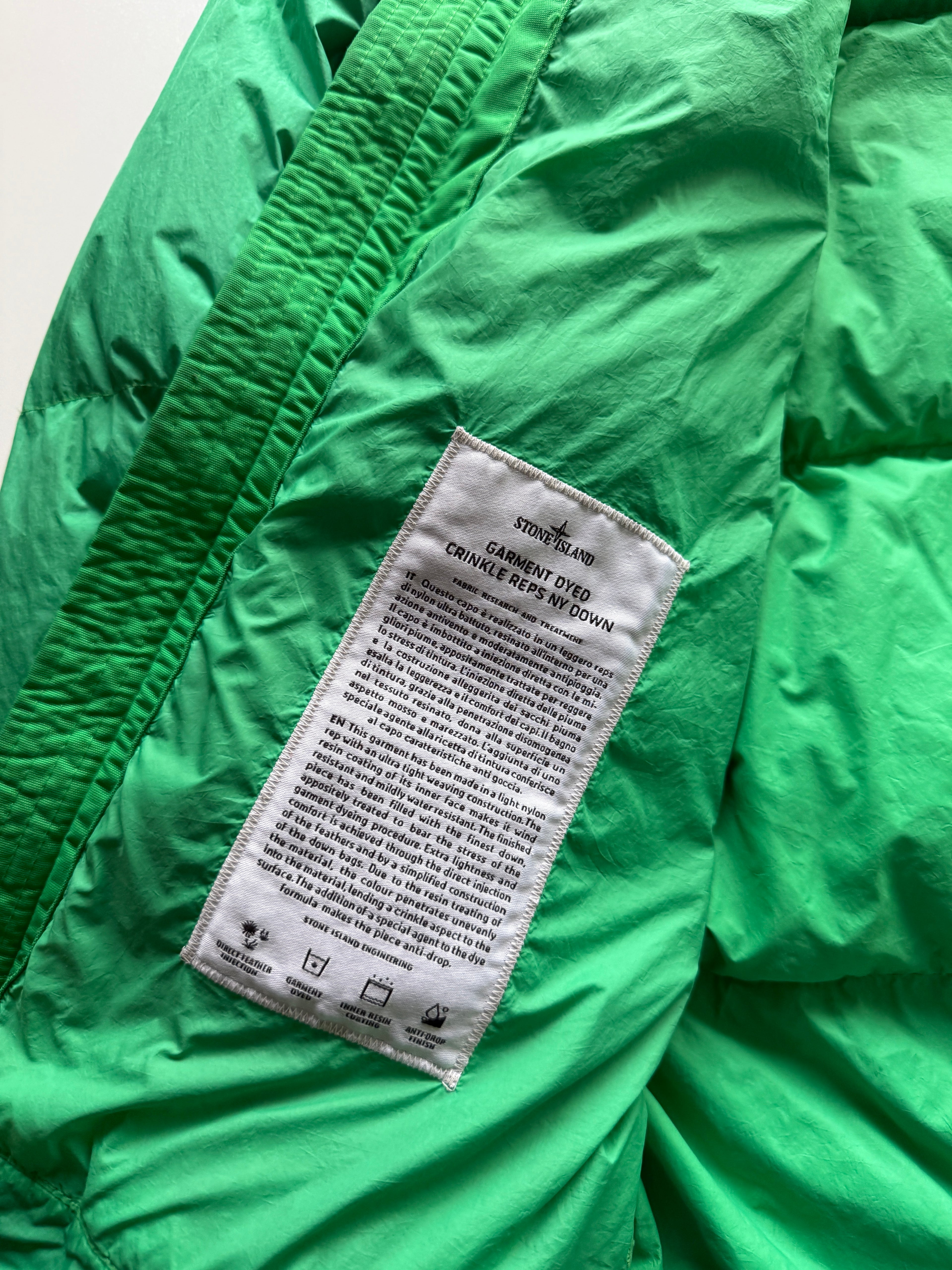 Stone Island Garment Dyed Down Jacket