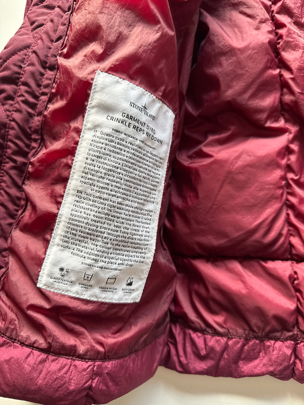 Stone Island Garment Dyed Jacket