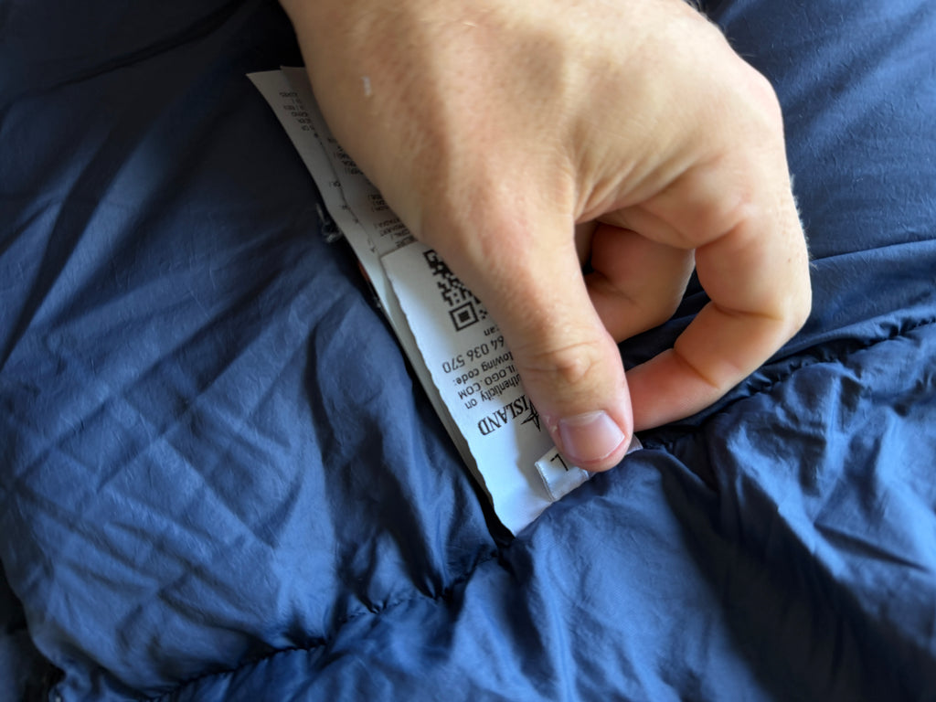 Stone Island Garment Dyed Crinkle Reps Down Jacket