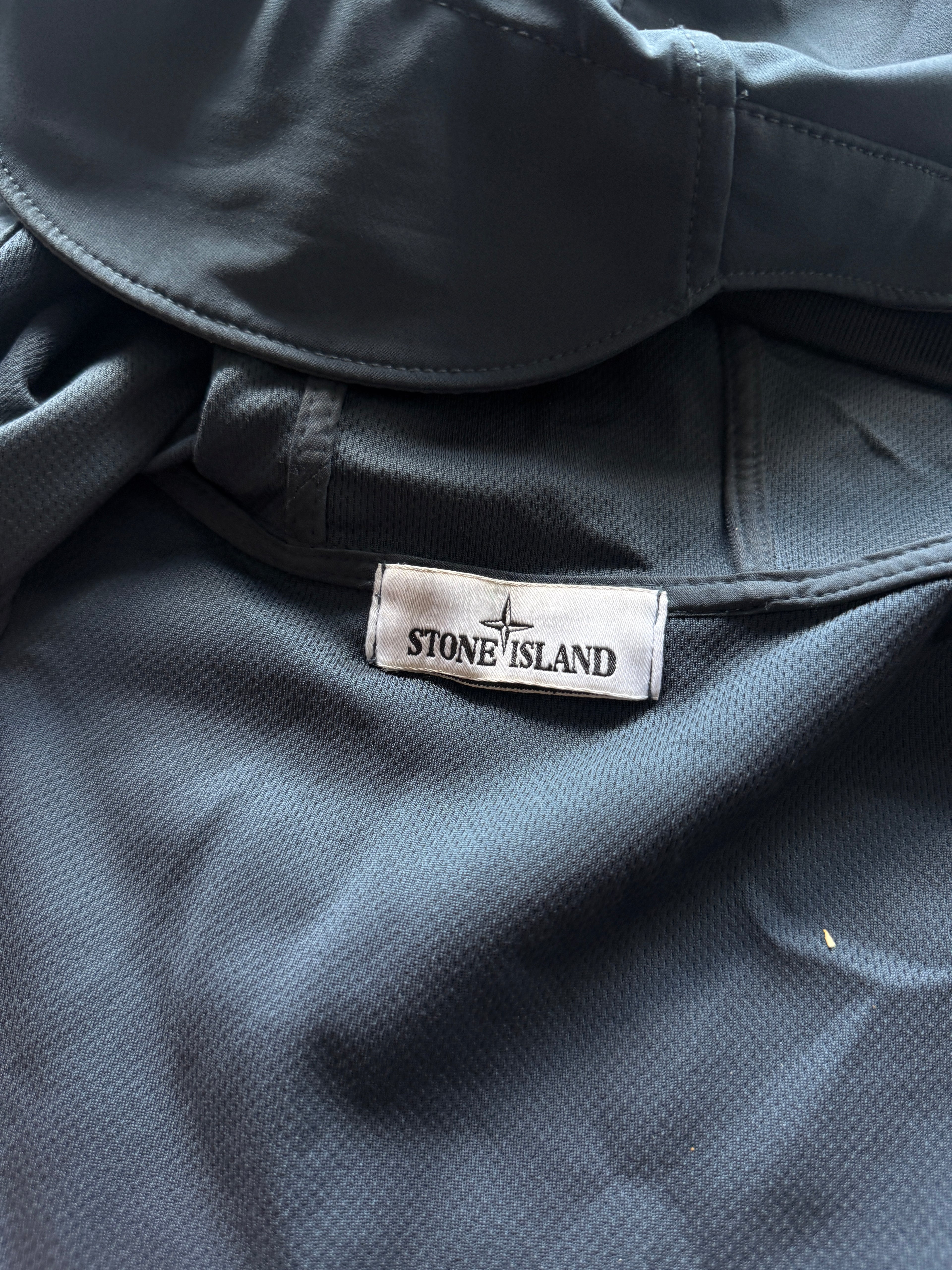 Stone Island Soft Shell Jacket Blue