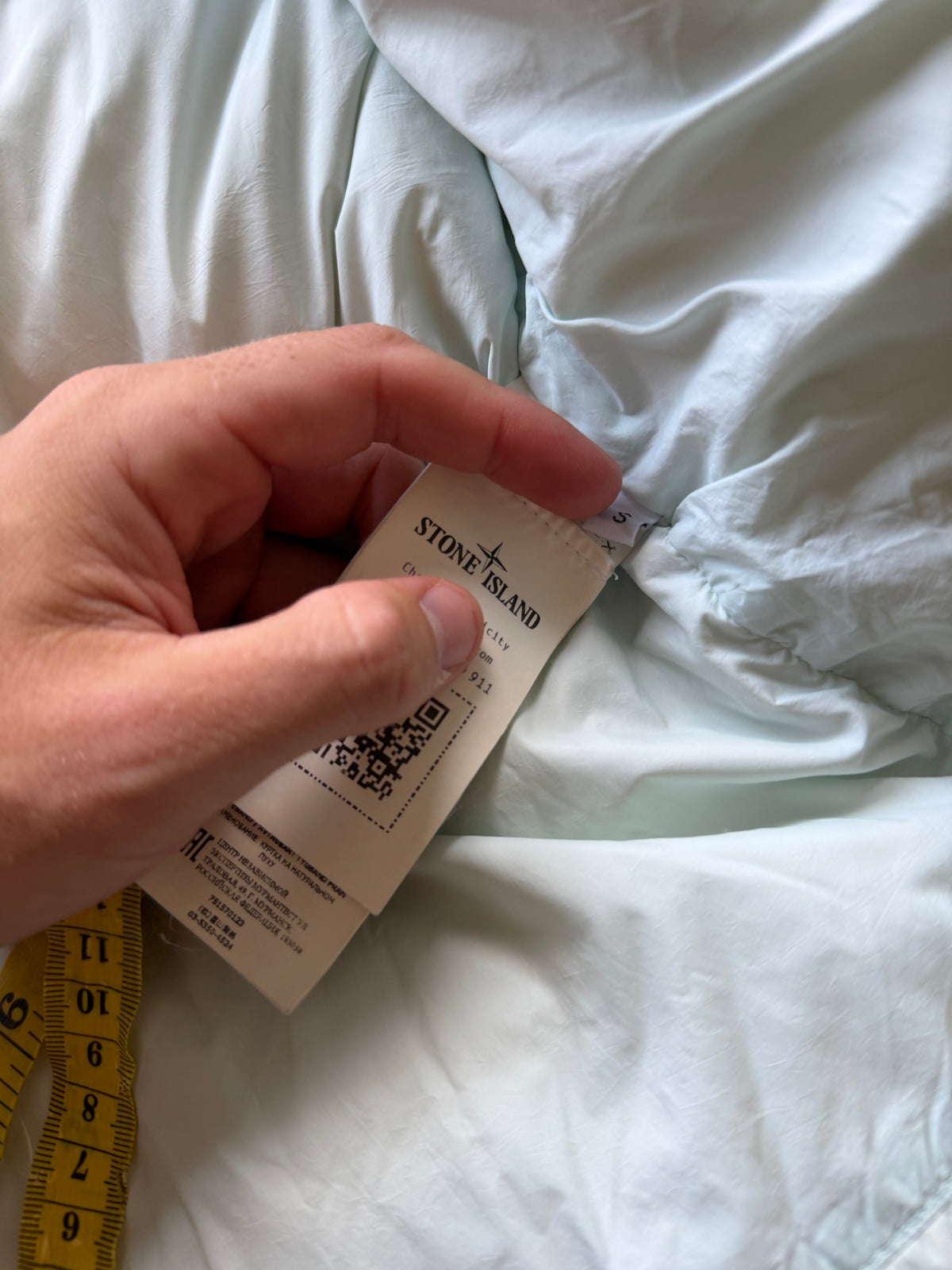 Stone Island Garment Dyed Down Parka Jacket