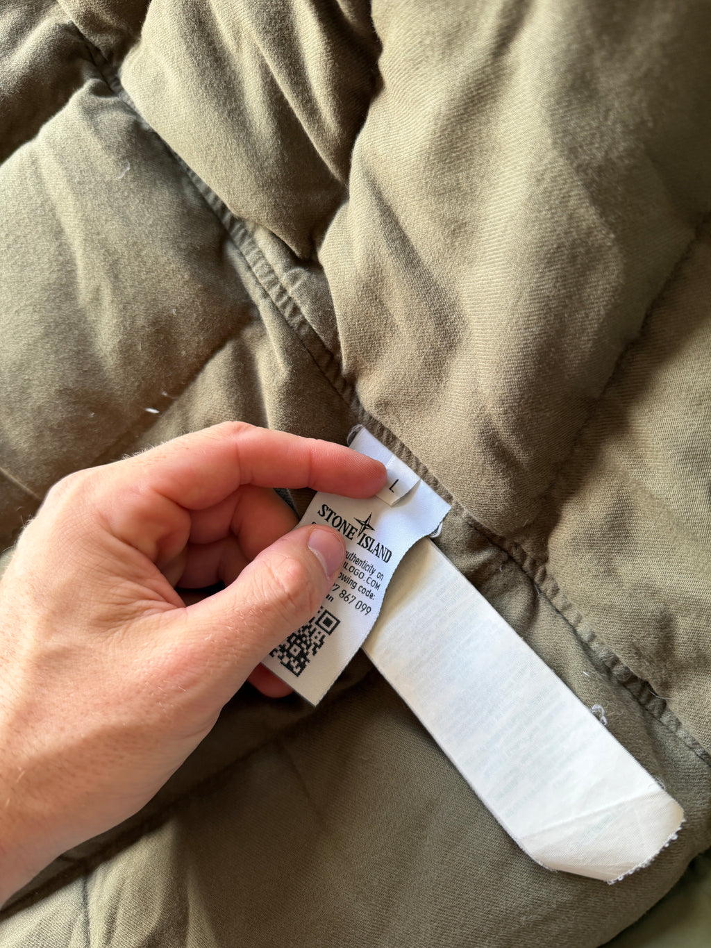 Stone Island Micro Reps Down Jacket
