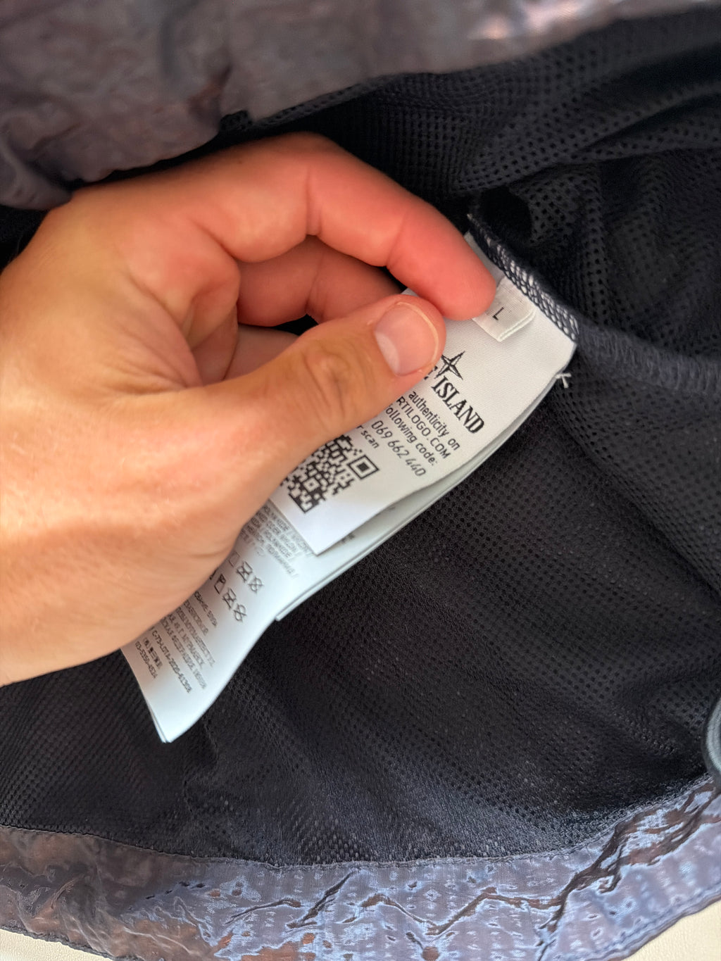 Stone Island Poly Cover Frame Nylon Pullover