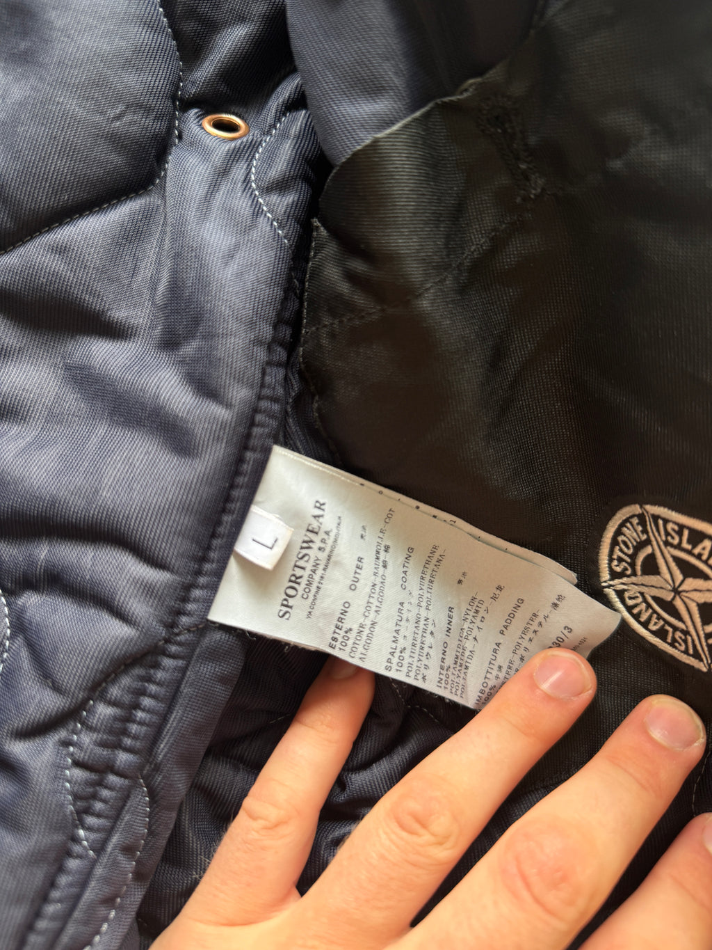 Stone Island Mussola Gommata Jacket
