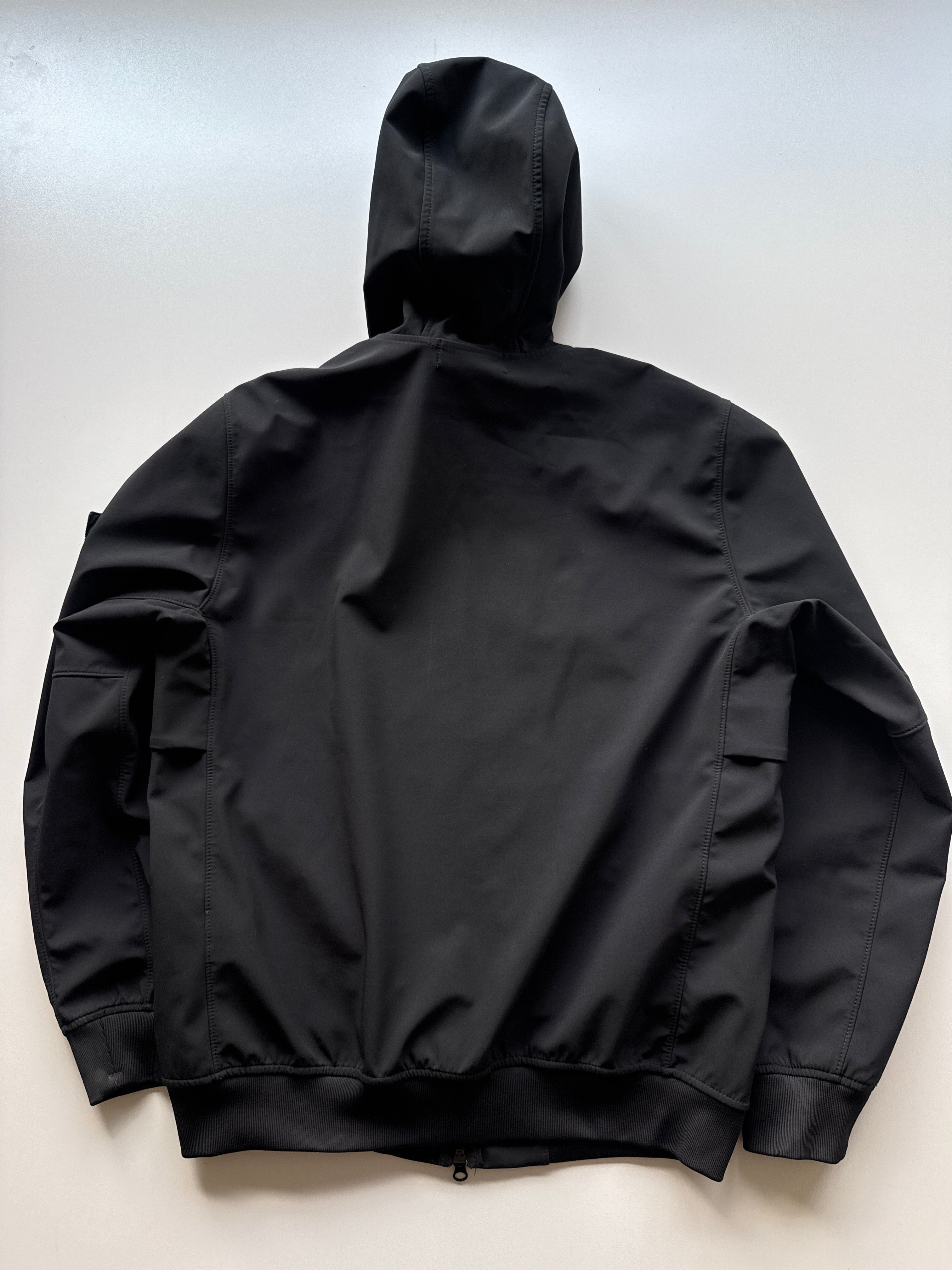 Stone Island Soft Shell Jacket Black