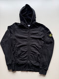 Stone island Hoodie With zip Black