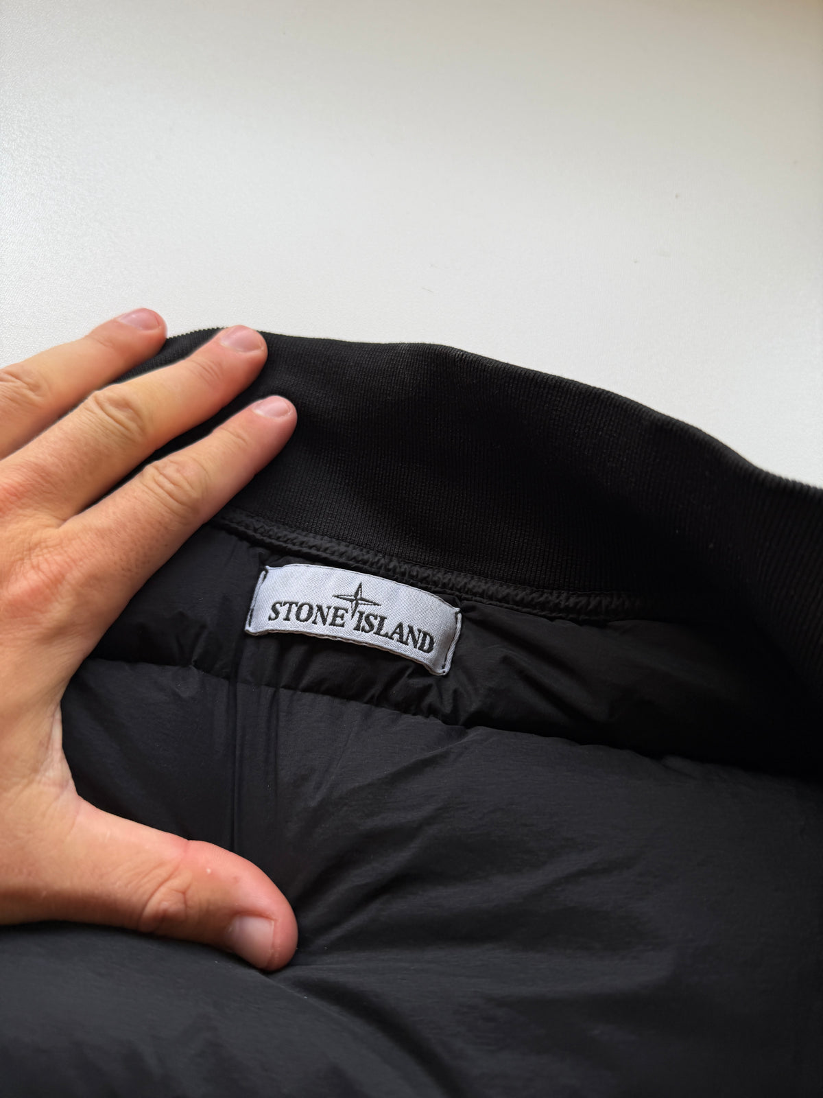 Stone Island Seamless Tunnel Nylon Down Jacket