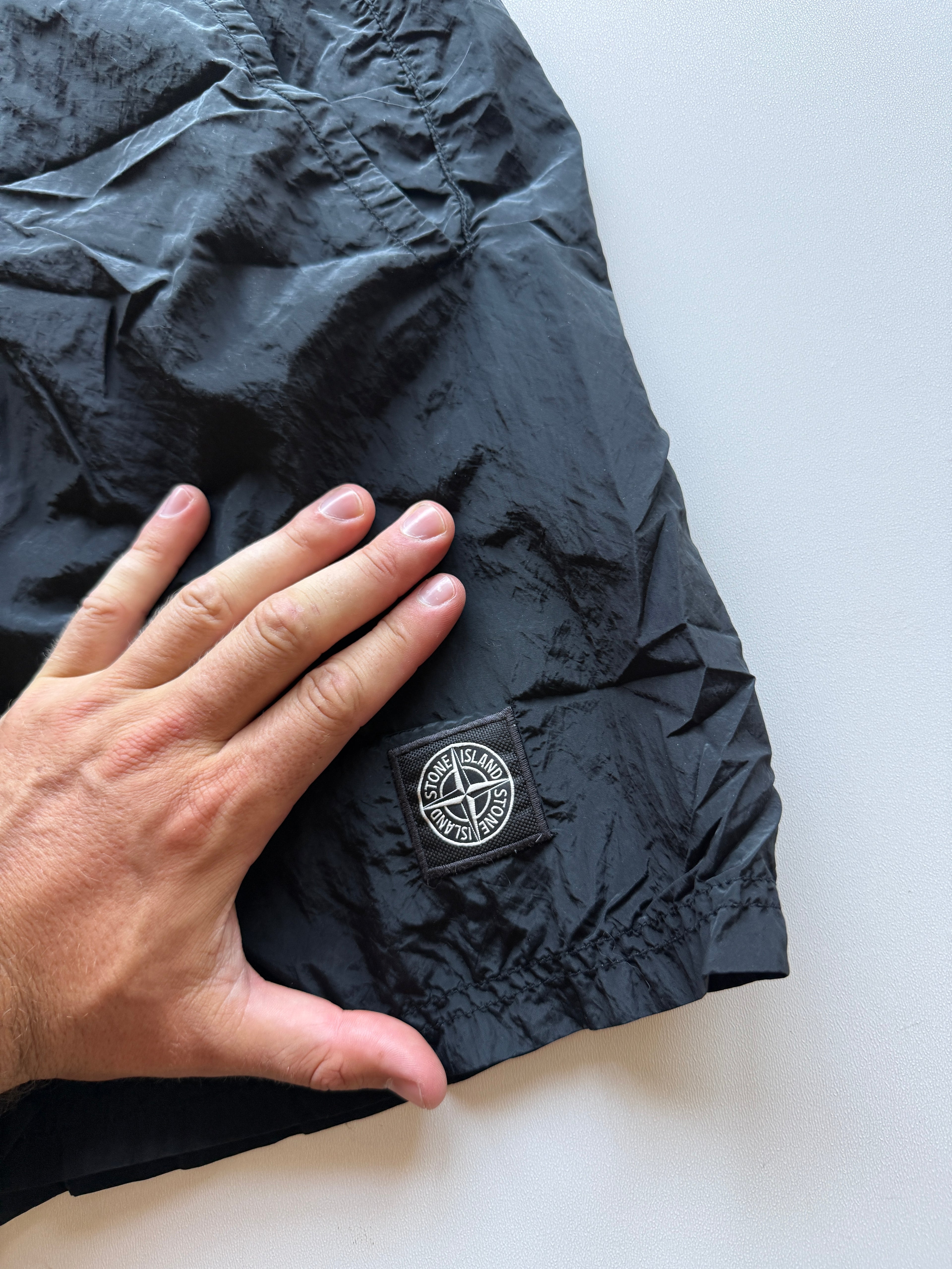 Stone Island Nylon Black Swimshort