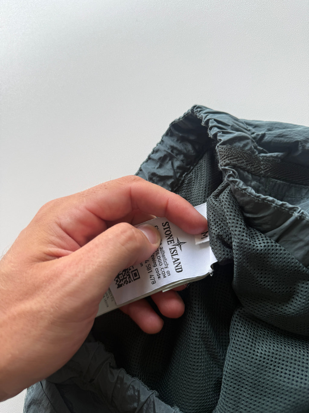 Stone Island Nylon Swimshort Green