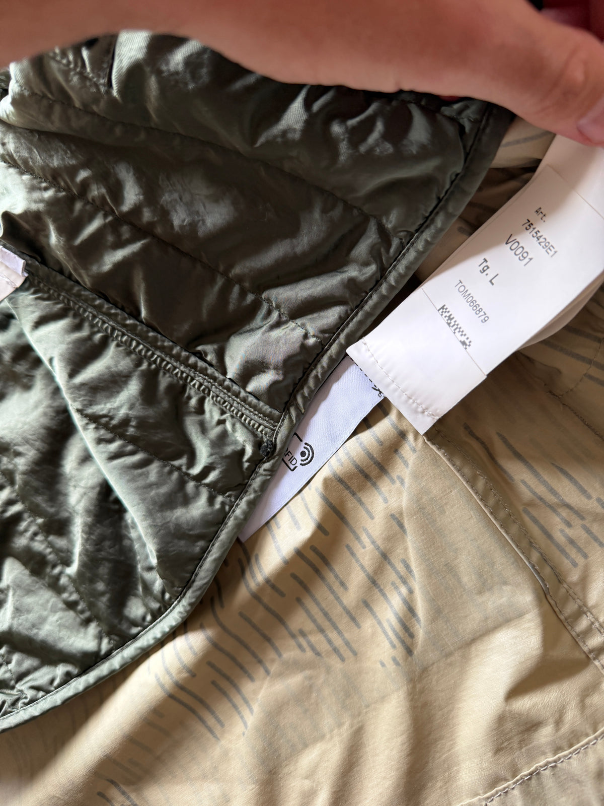 Stone Island Naslan Light Camo Reflective Jacket