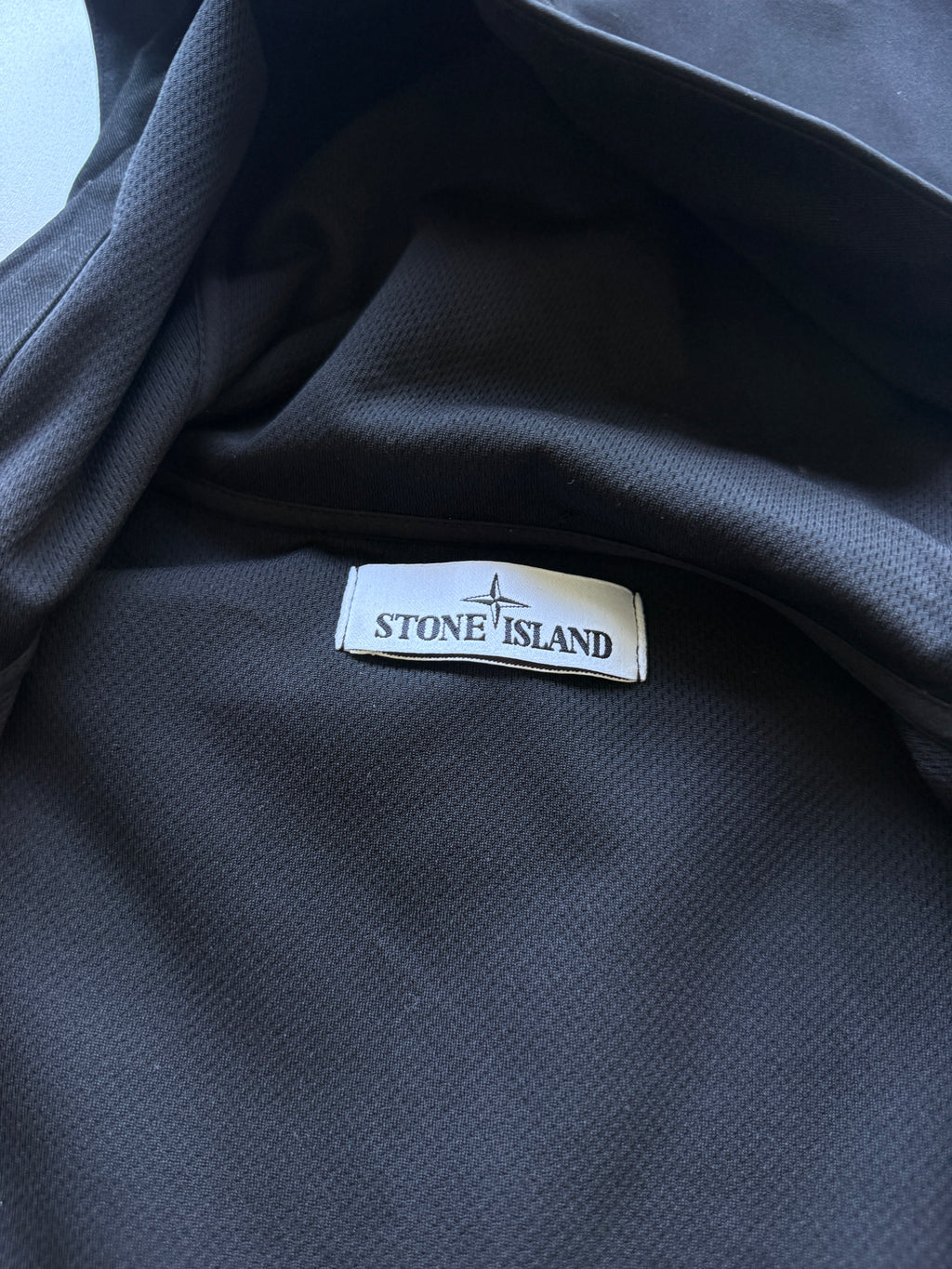 Stone Island Soft Shell Jacket Black