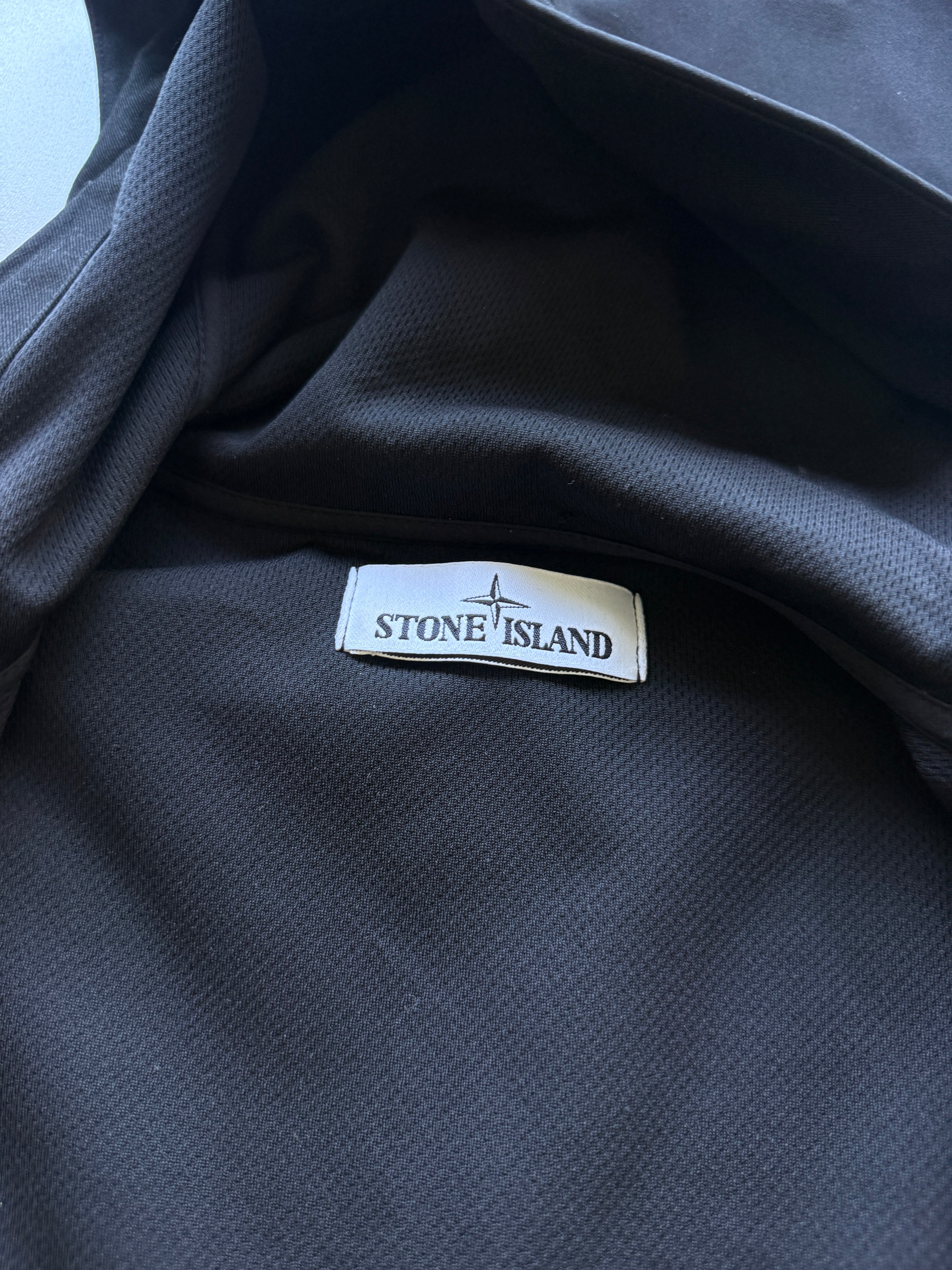 Stone Island Soft Shell Jacket Black