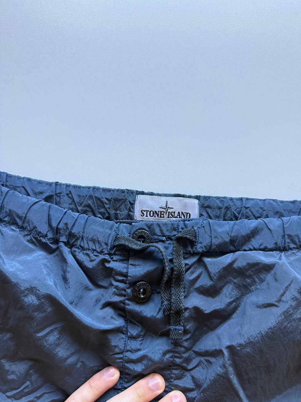 Stone Island Nylon Blue Swimshorts