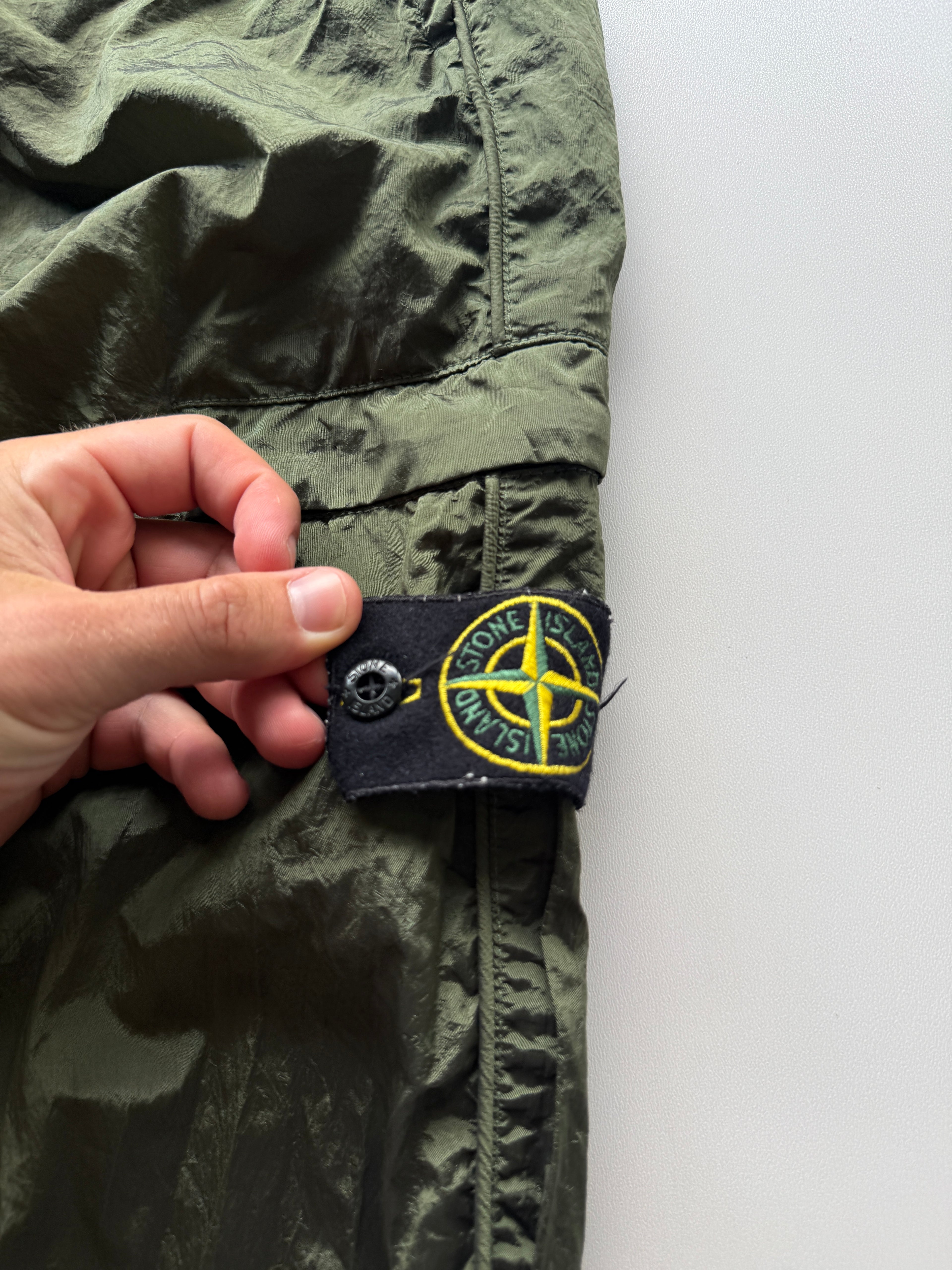 Stone Island Nylon Metal Pants Green