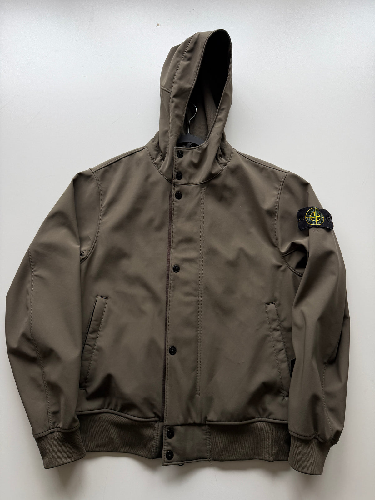 Stone Island Soft Shell Jacket Kaki